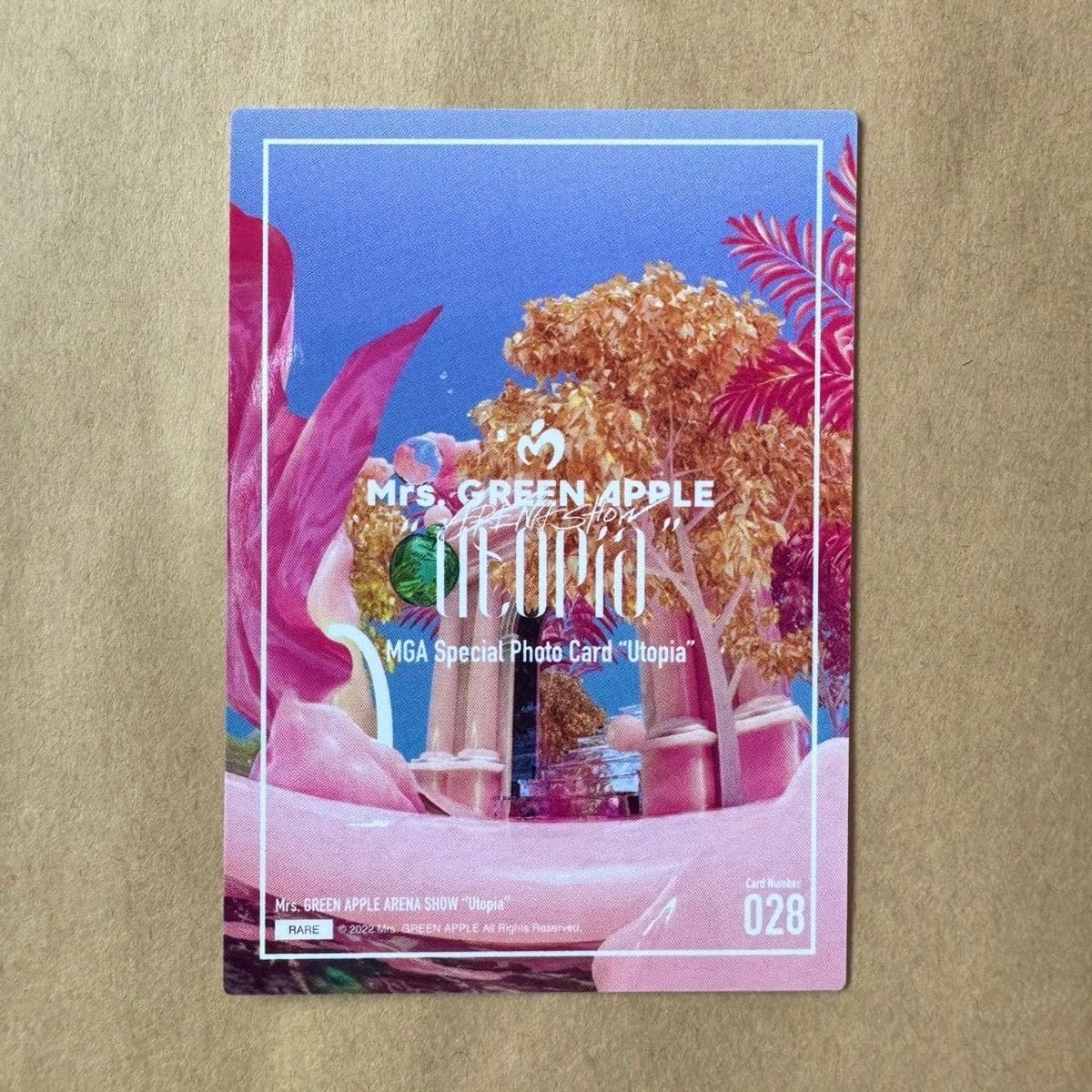 Mrs. GREEN APPLE フォトカード 大森元貴 過去公演 全種 Mrs. GREEN