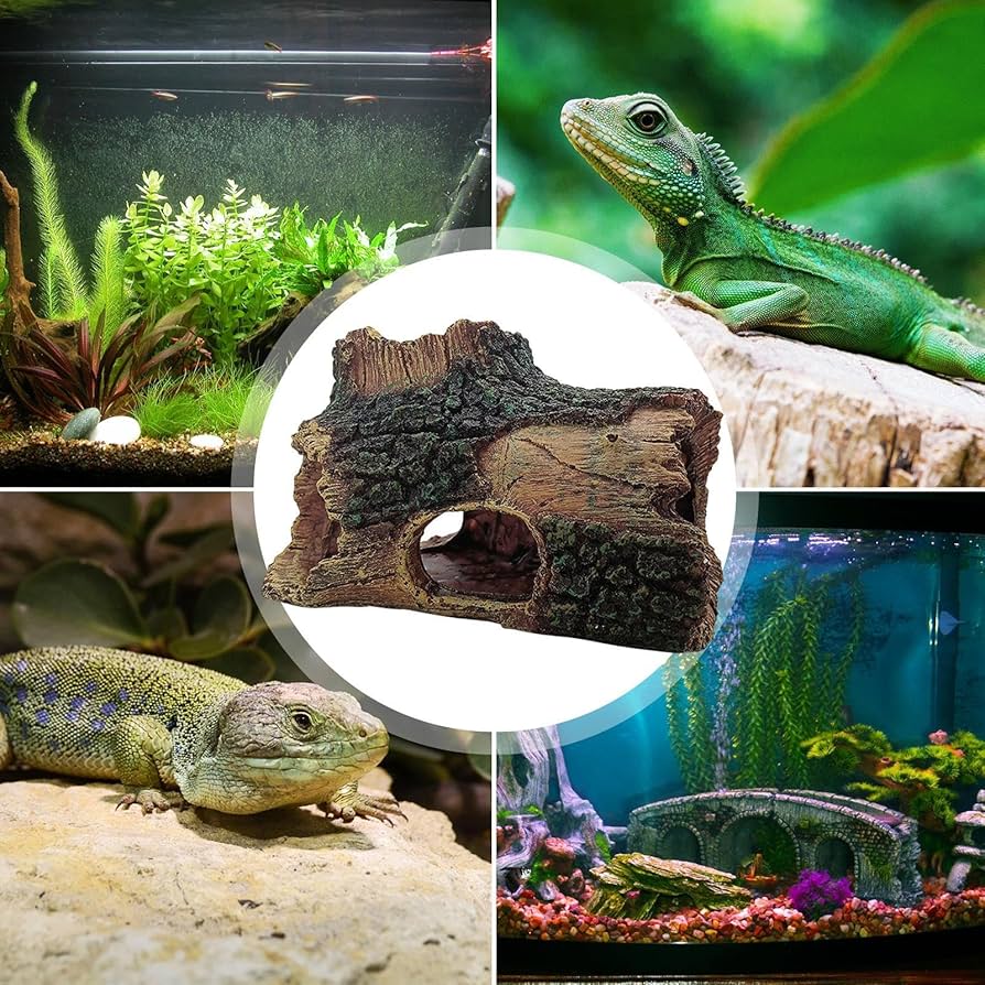 サバンナウッド 水槽インテリア トカゲ 陸ガメ 爬虫類インテリアに