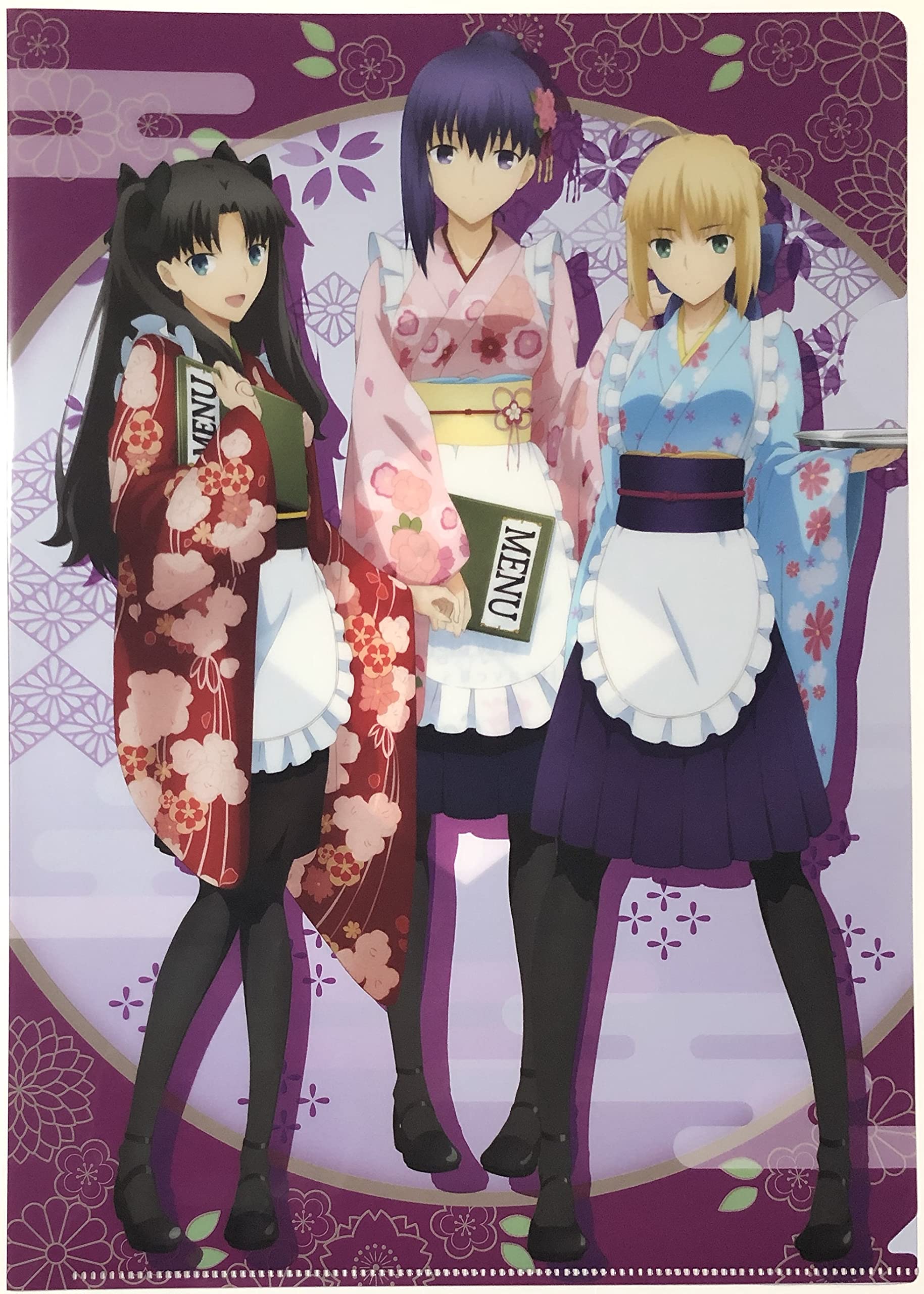 Fate DINING 缶バッジ ポストカード等 遠坂凛 間桐桜 セイバー 多数