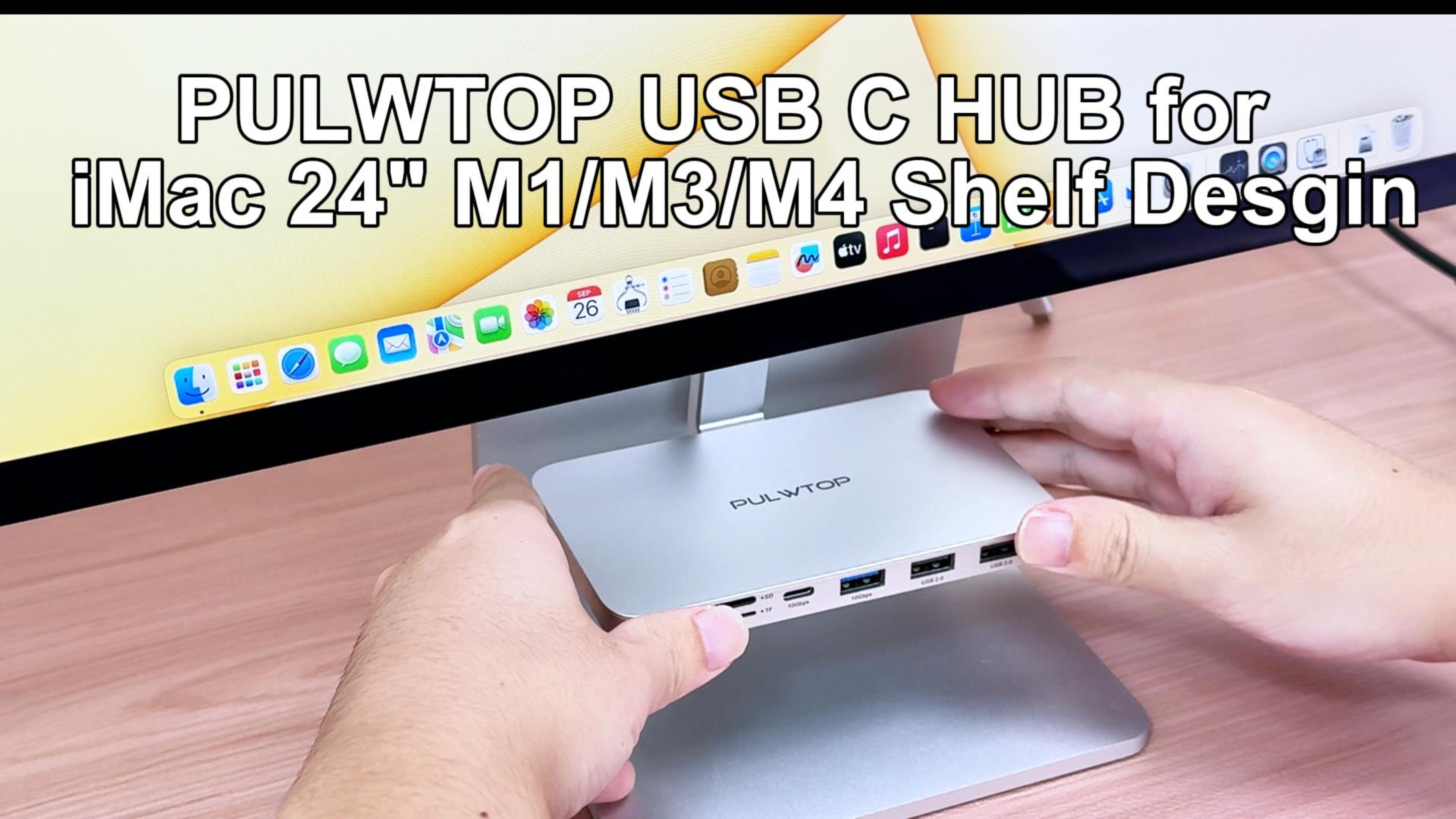 Amazon.com: iMac Accessories for i-Mac 2021/2023/2024, PULWTOP USB