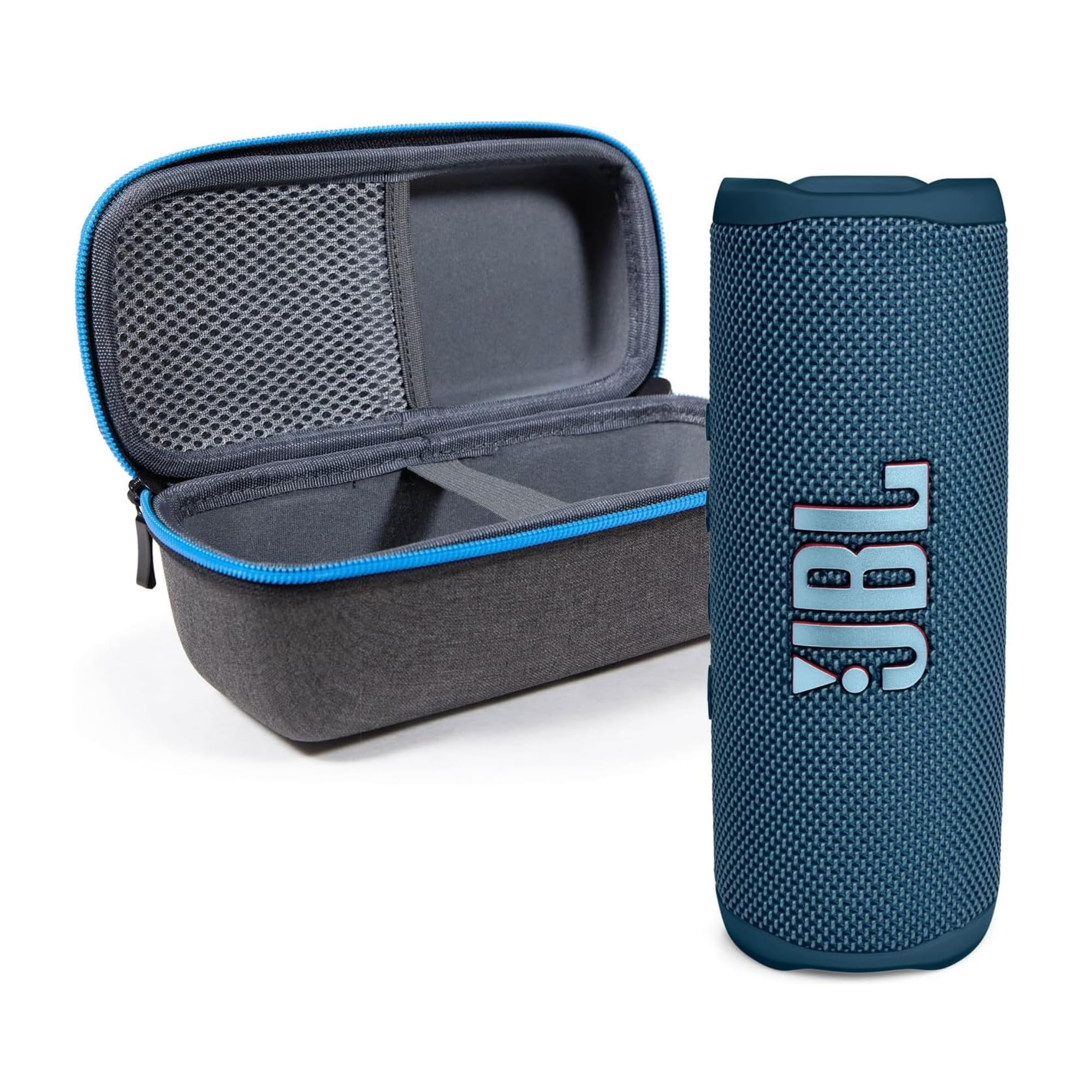 Amazon.com: JBL Flip 6 (Blue) + Bundle with divvi! Protective