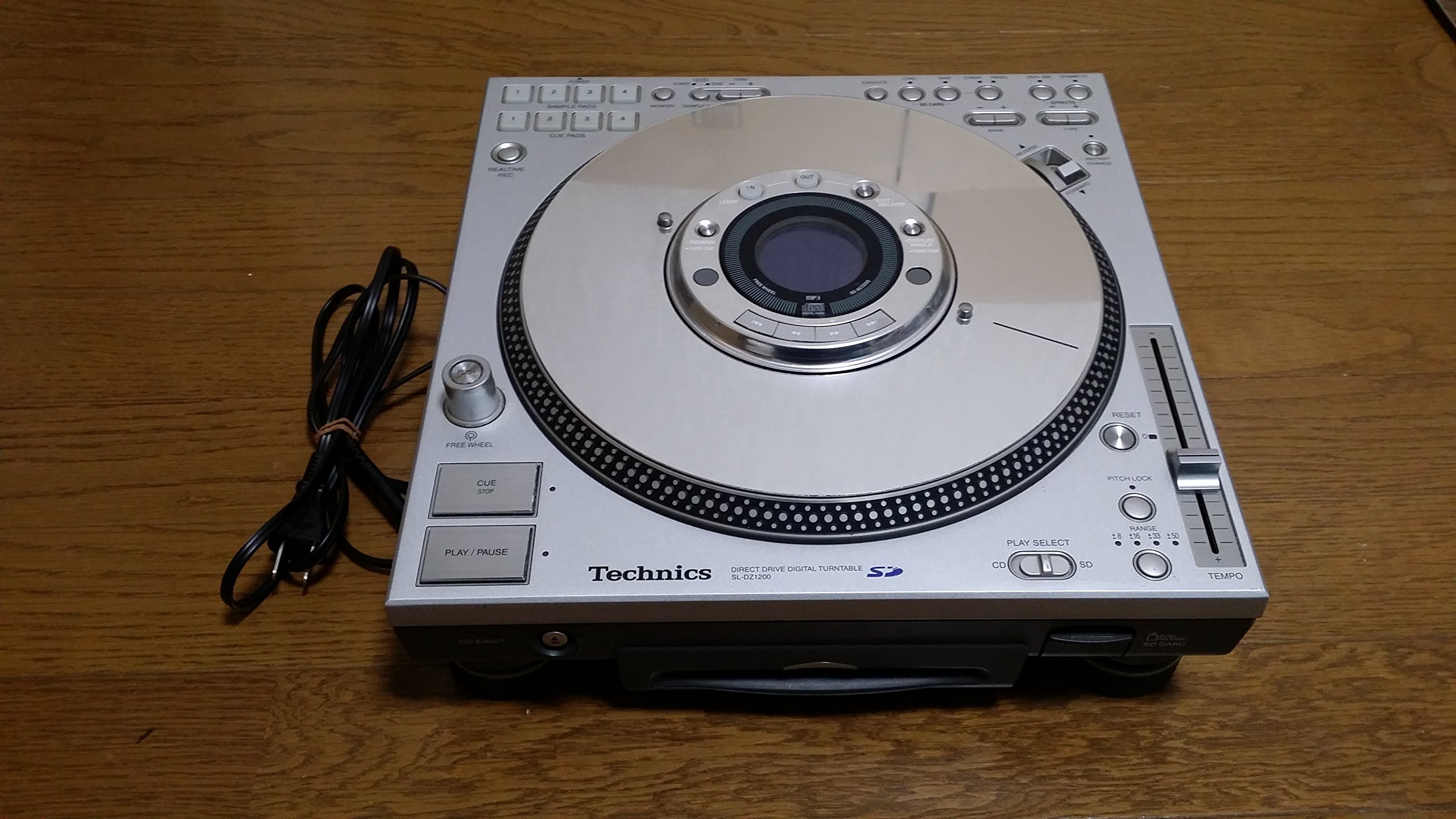 Technics SL-DZ1200 DJ CDJデジタルターンテーブル 02 Technics SL