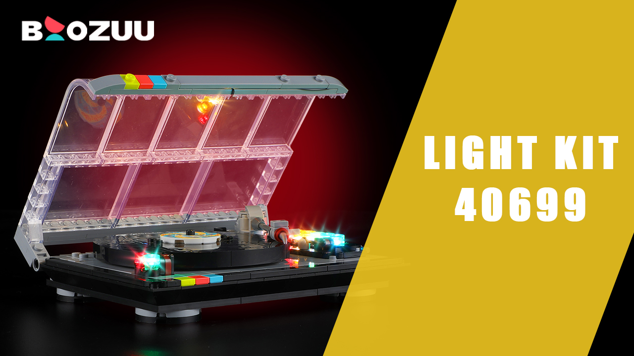 Amazon.com: BOOZUU Light Kit for Lego-40699 Retro Record Player