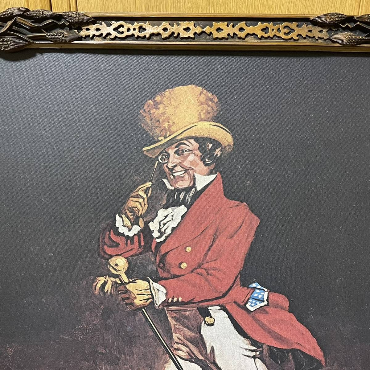 ジョニーウォーカー非売品 油絵風大型ディスプレイ ジョニーウォーカー