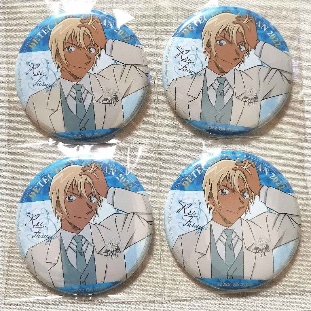 名探偵コナン トムス 執行人 缶バッジ 安室透 降谷零 風見祐也 名探偵