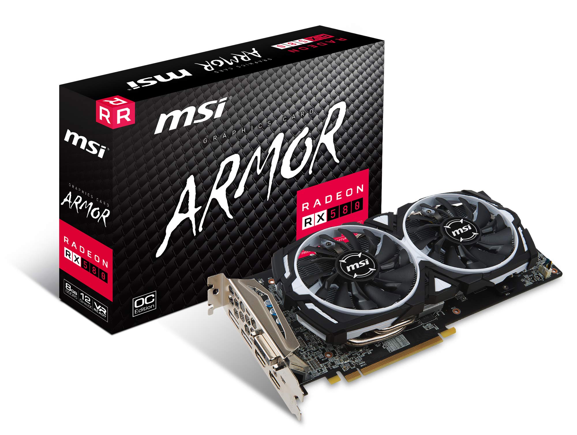 Amazon | MSI Radeon RX 580 ARMOR 8G OC J グラフィックスボード