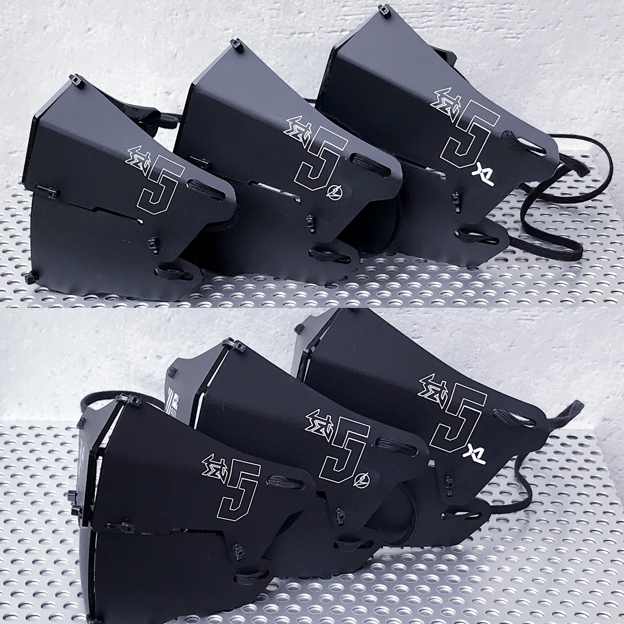 Amazon.co.jp: 装甲マスクユニットmk5 black (XLsize) : スポーツ