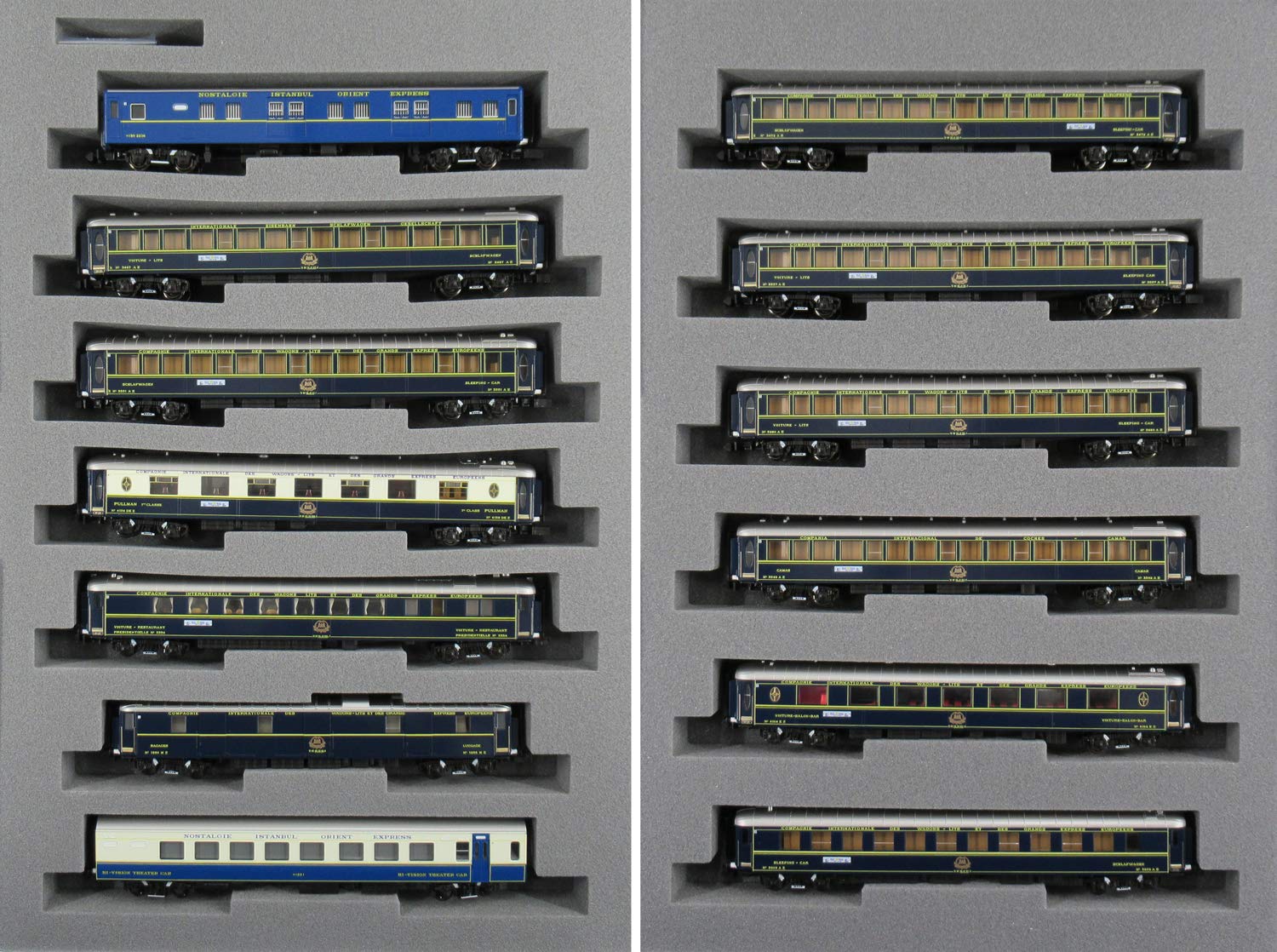 T*A様 Nゲージ KATO 「オリエントエクスプレス'88」基本・増結