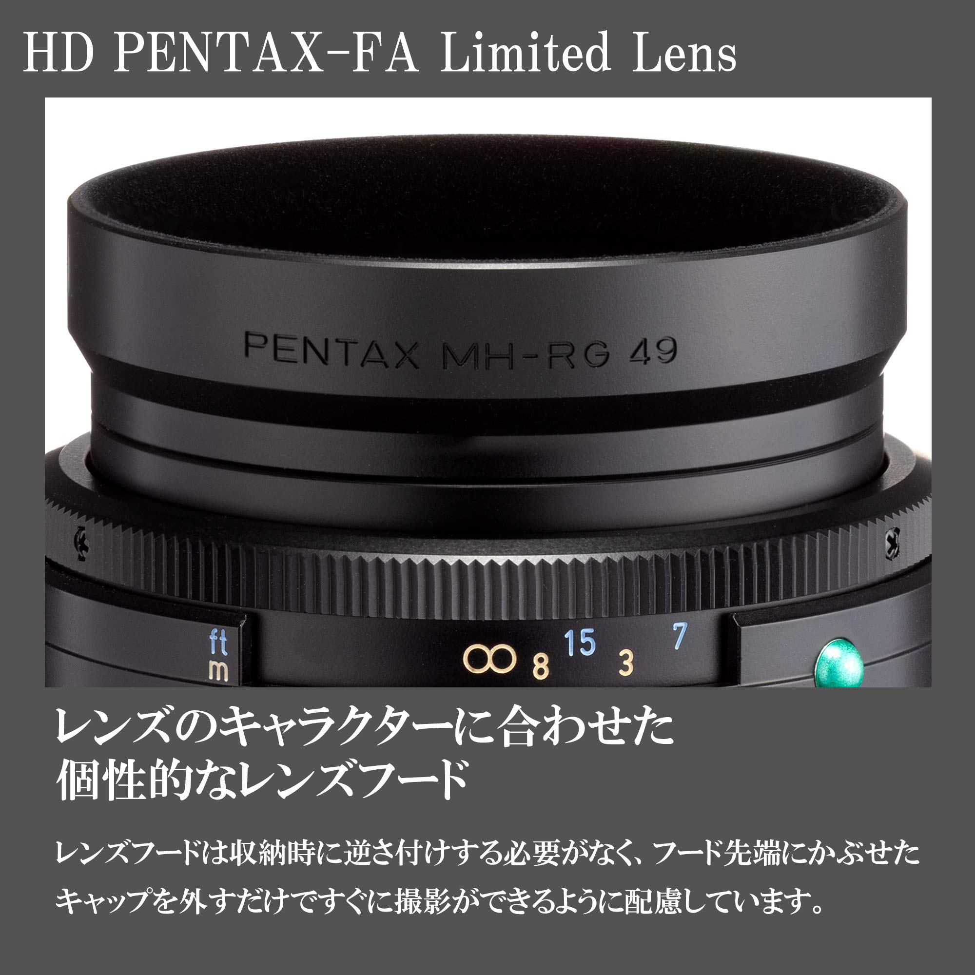 Amazon.com : Pentax HD PENTAX-FA 43mmF1.9 Limited Black Standard