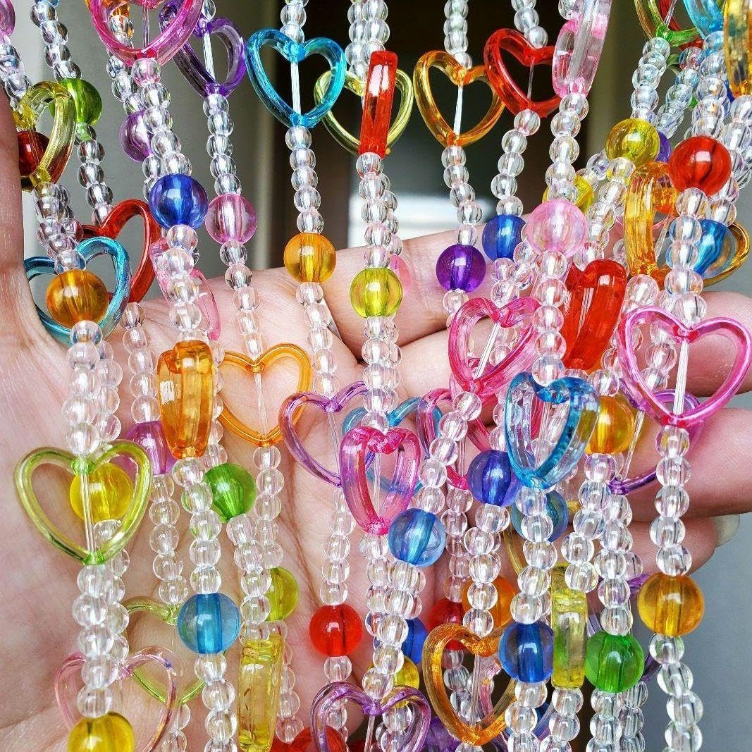 Tamaのれん ビーズのれん ビーズカーテン フラワービーズのれん 珠