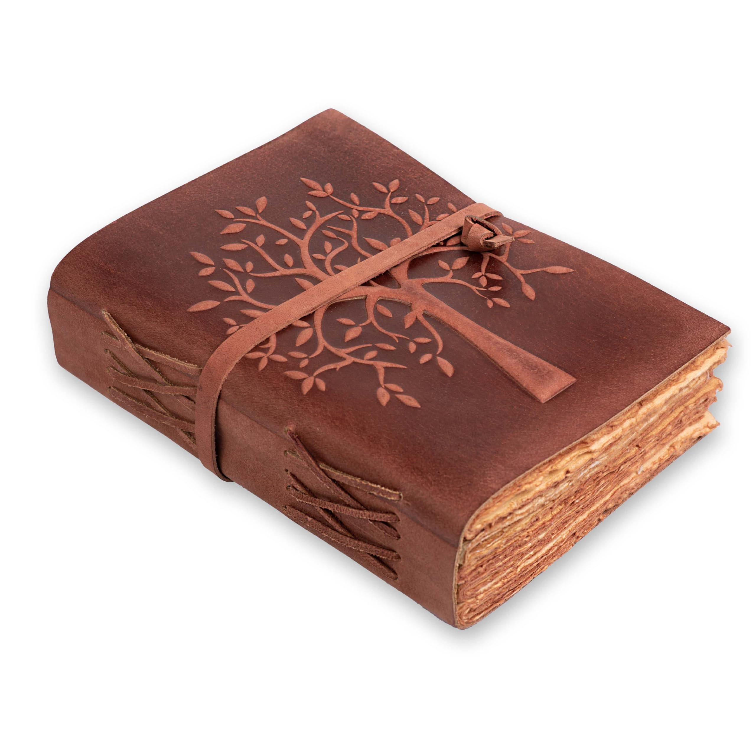 GROVEMADE】レザーノートブックミディアムサイズ本革ブラック