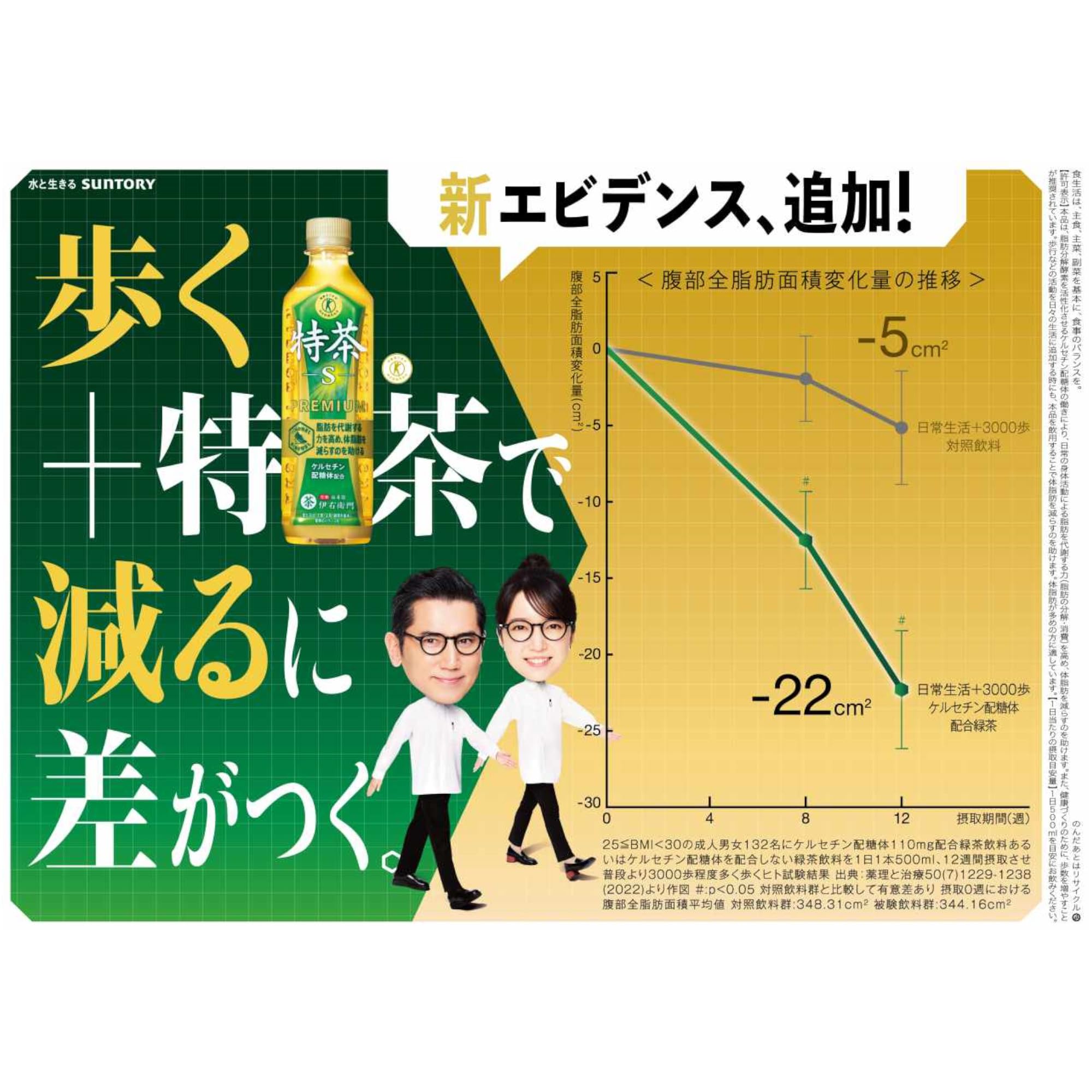 Amazon.co.jp: [トクホ]サントリー 伊右衛門 特茶 お茶 500ml×24本