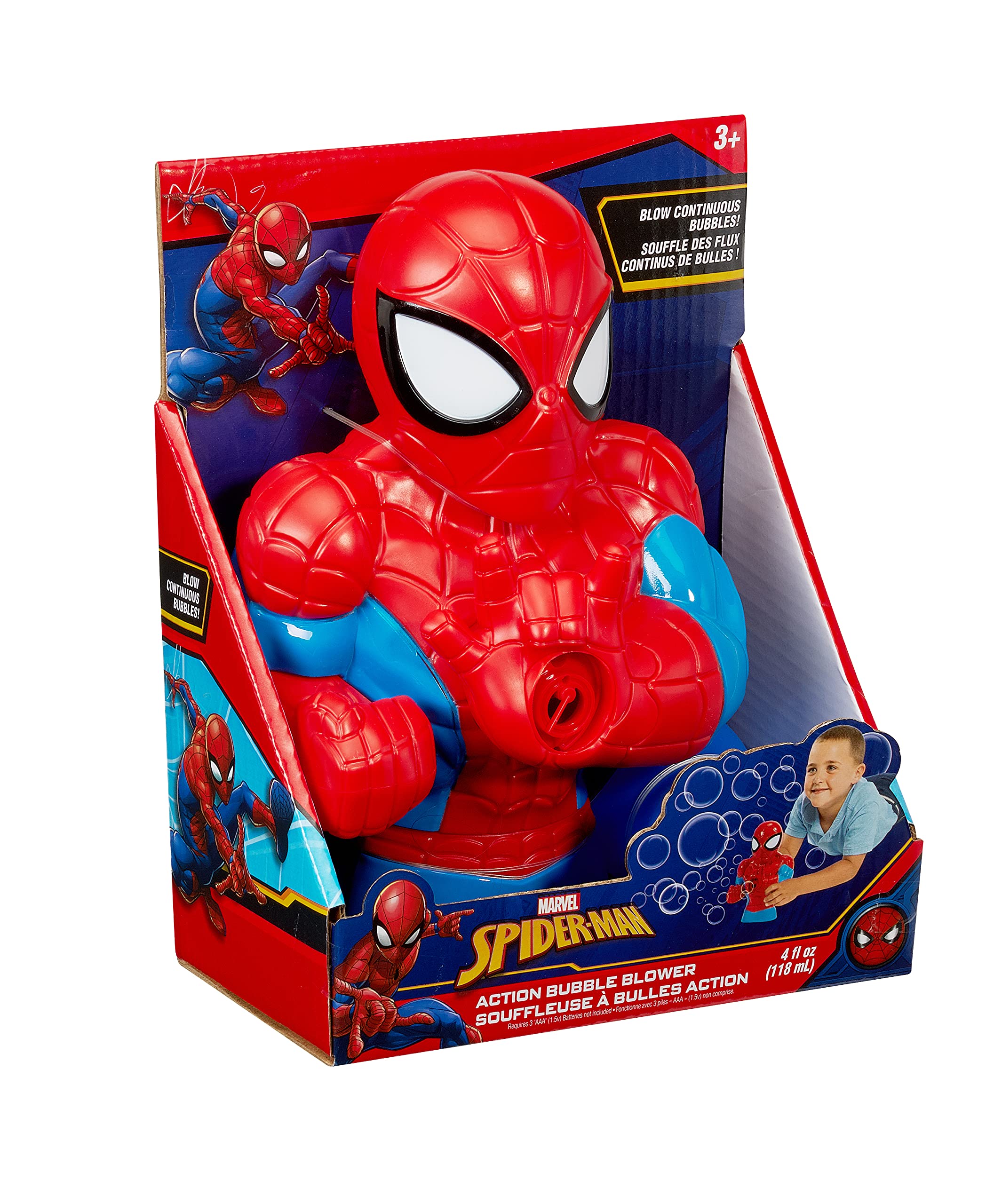 Amazon | リトルキッズ マーベル スパイダーマン アクションバブル