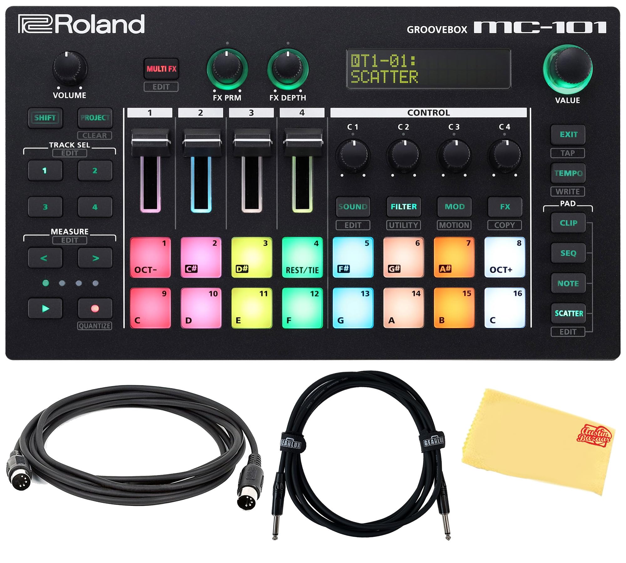 Roland MC-101 サンプラー
