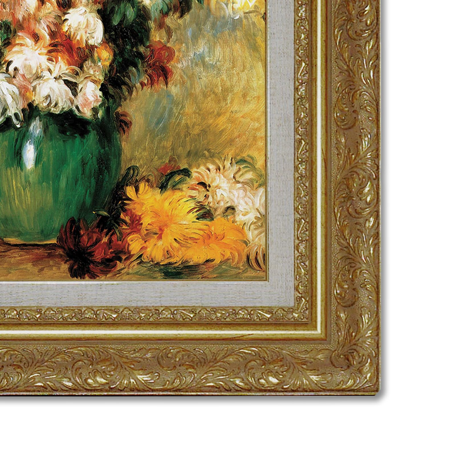 ルノワール 複製画「菊の花束」