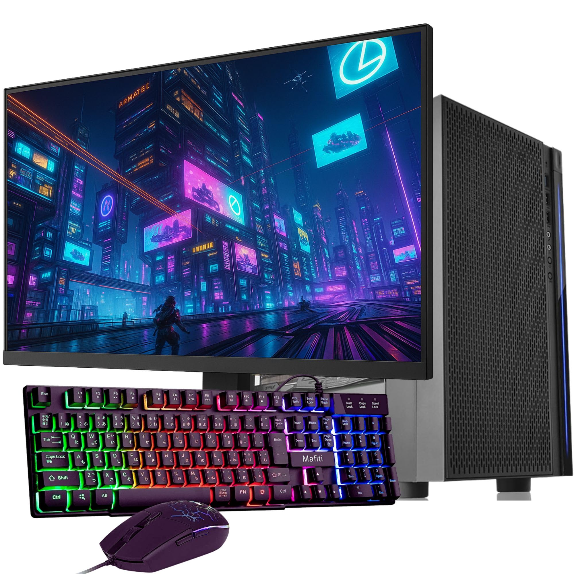 ゲーミングPCフルセット】i7 6700 GTXグラボ MS Office搭載 ゲーミング