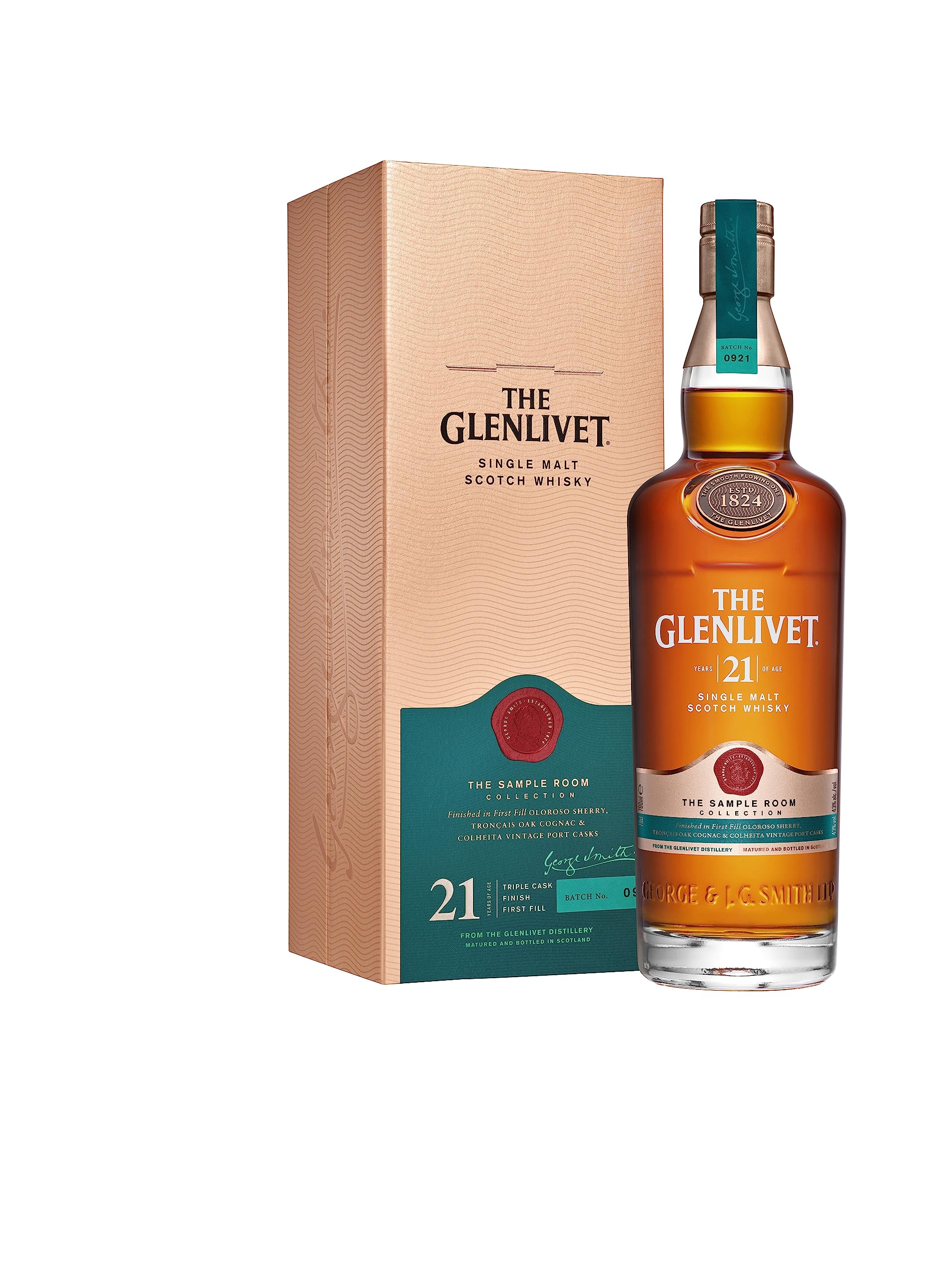 グレンリベット40年 購入価格60万空瓶に近いけどちょっとだけ味わえ