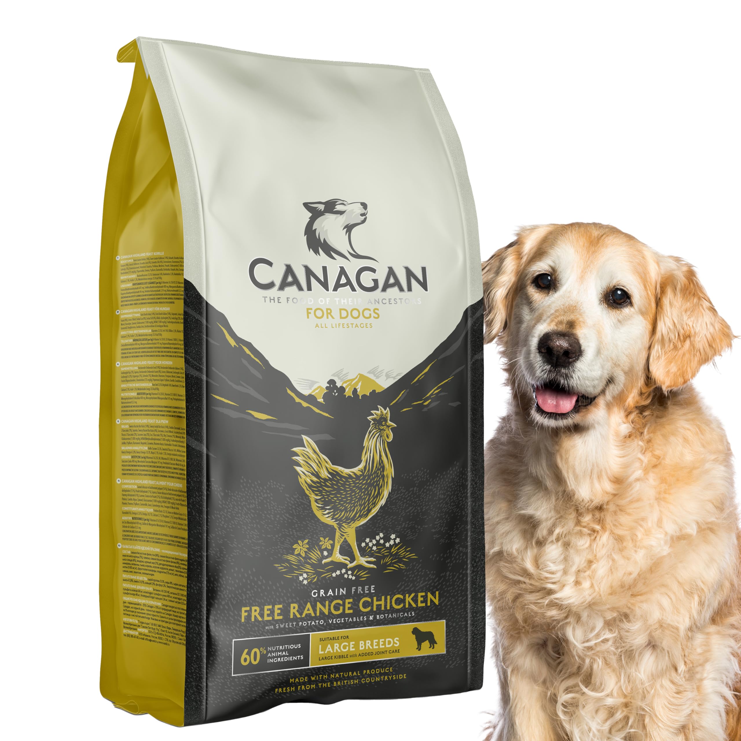 Amazon.co.jp: カナガン ドッグフード チキン 大型犬用 (2kg