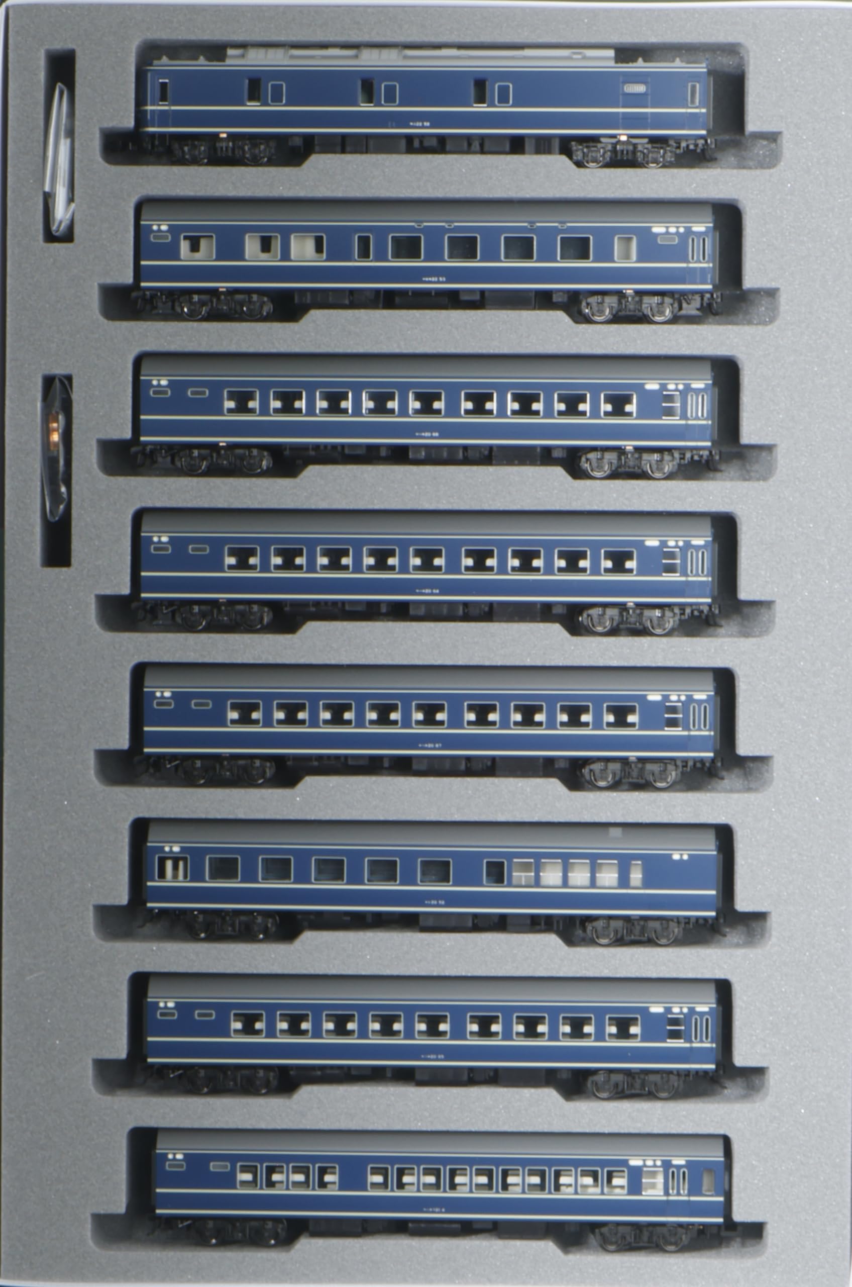 KATO 20系寝台車「さくら」7両セット KATO 20系「さくら」7両基本