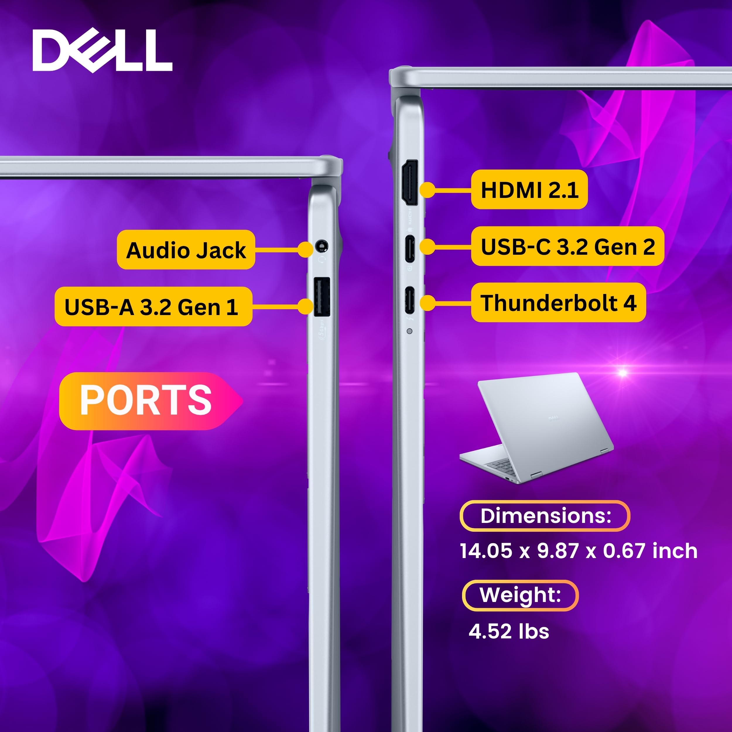 Amazon.com: Dell 16 Plus 2-in-1 Laptop, 16