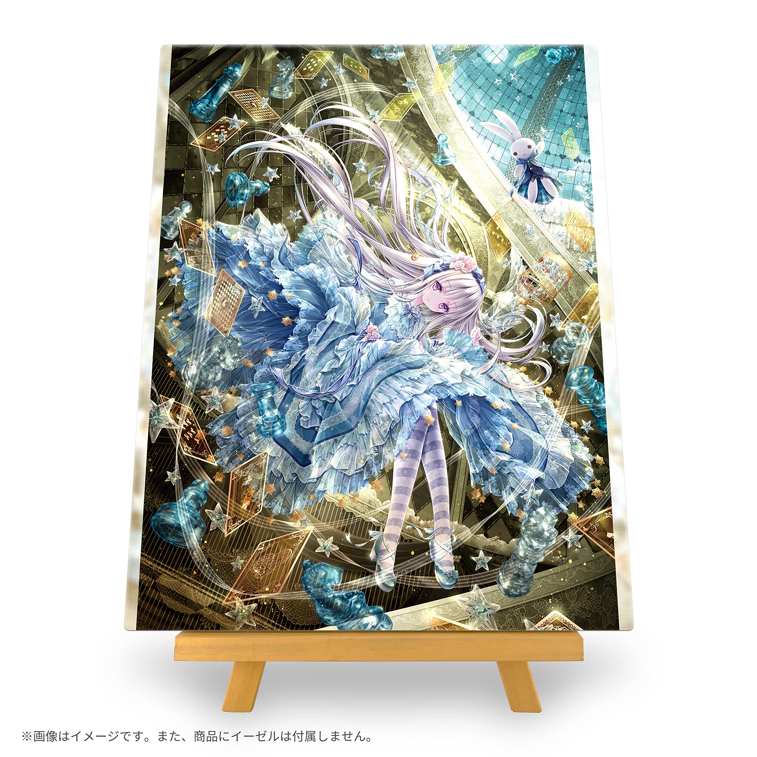 新品未開封しらたま 絵師100人展 11 複製原画 香りはしなやかに 絵師