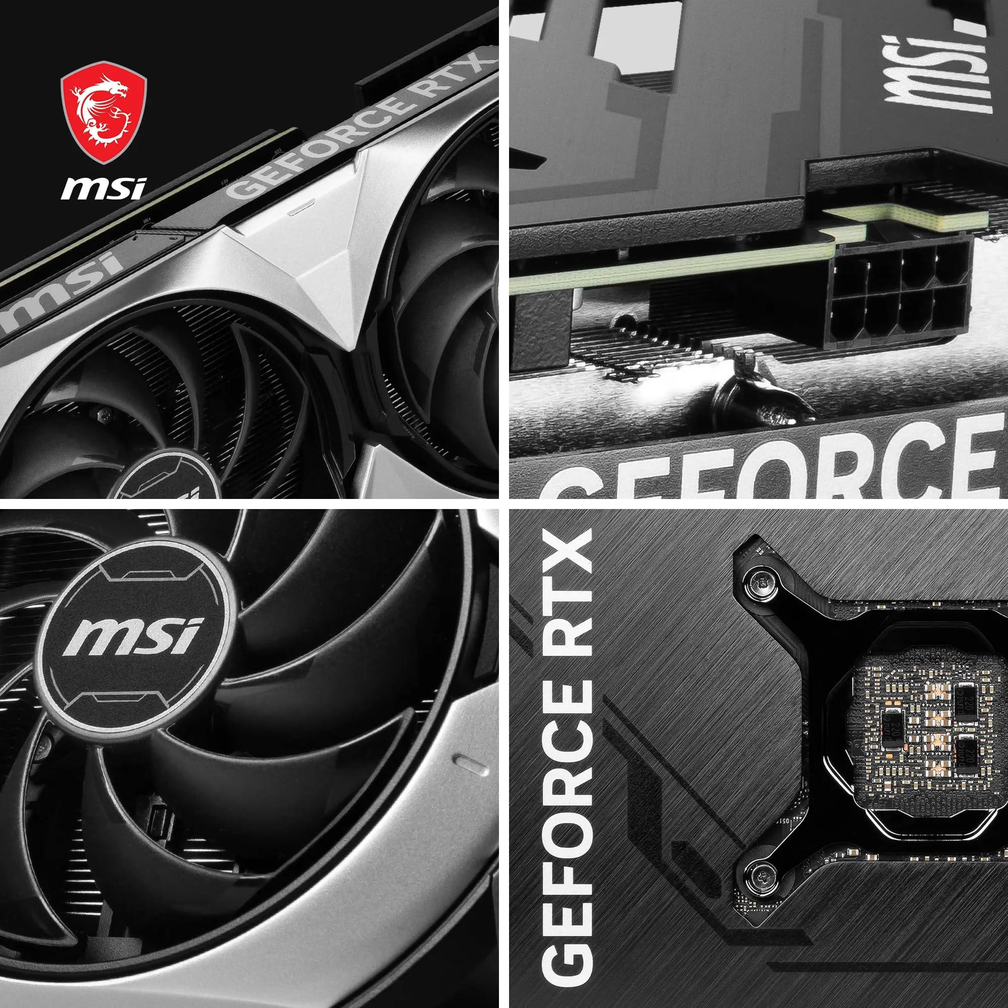 Amazon.com: MSI GeForce RTX 4070 Ventus 2X 12G OC Graphics Card
