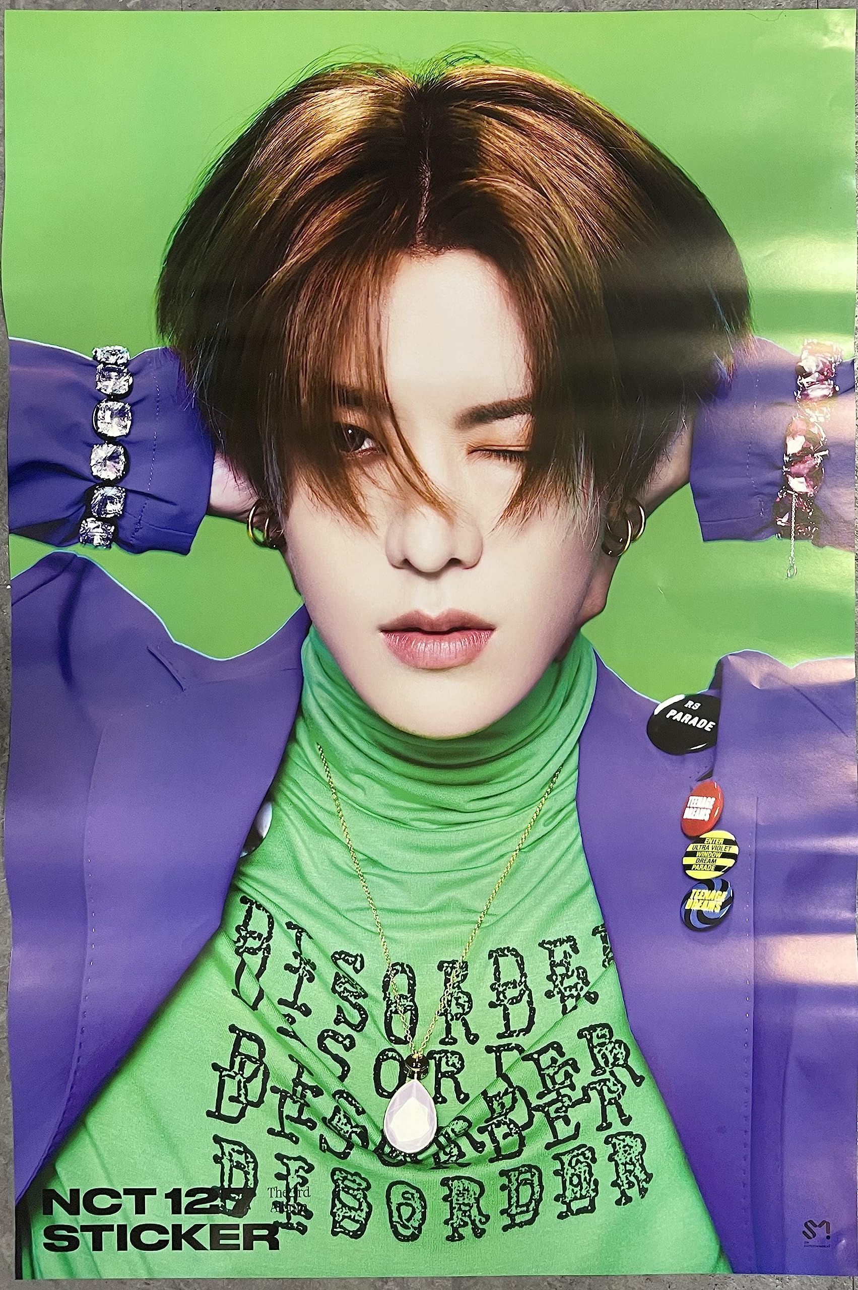 Amazon.com: NCT 127 - Sticker 3rd Album Official Unfolded Poster