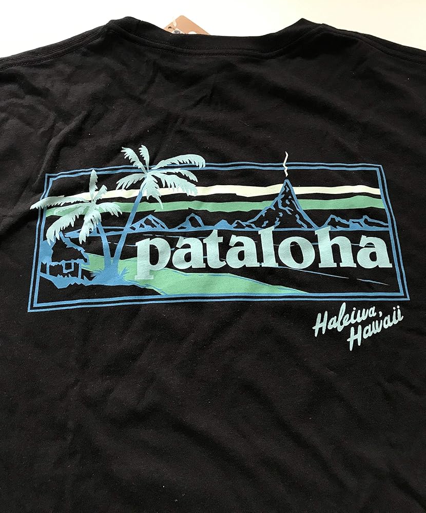 patagonia Hale'iwa 限定Tシャツ M ブラック Amazon.co.jp: Patagonia