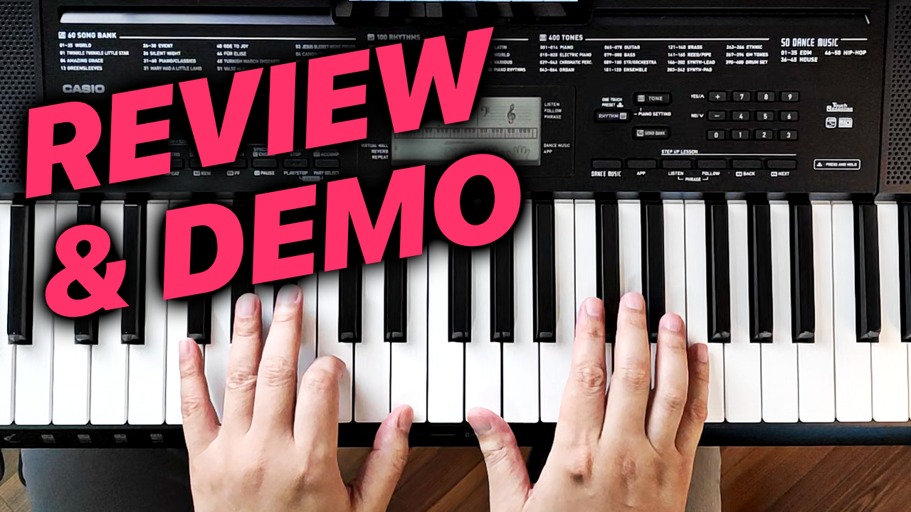 Watch Casio CTK-3500 Review & Demo on Amazon Live