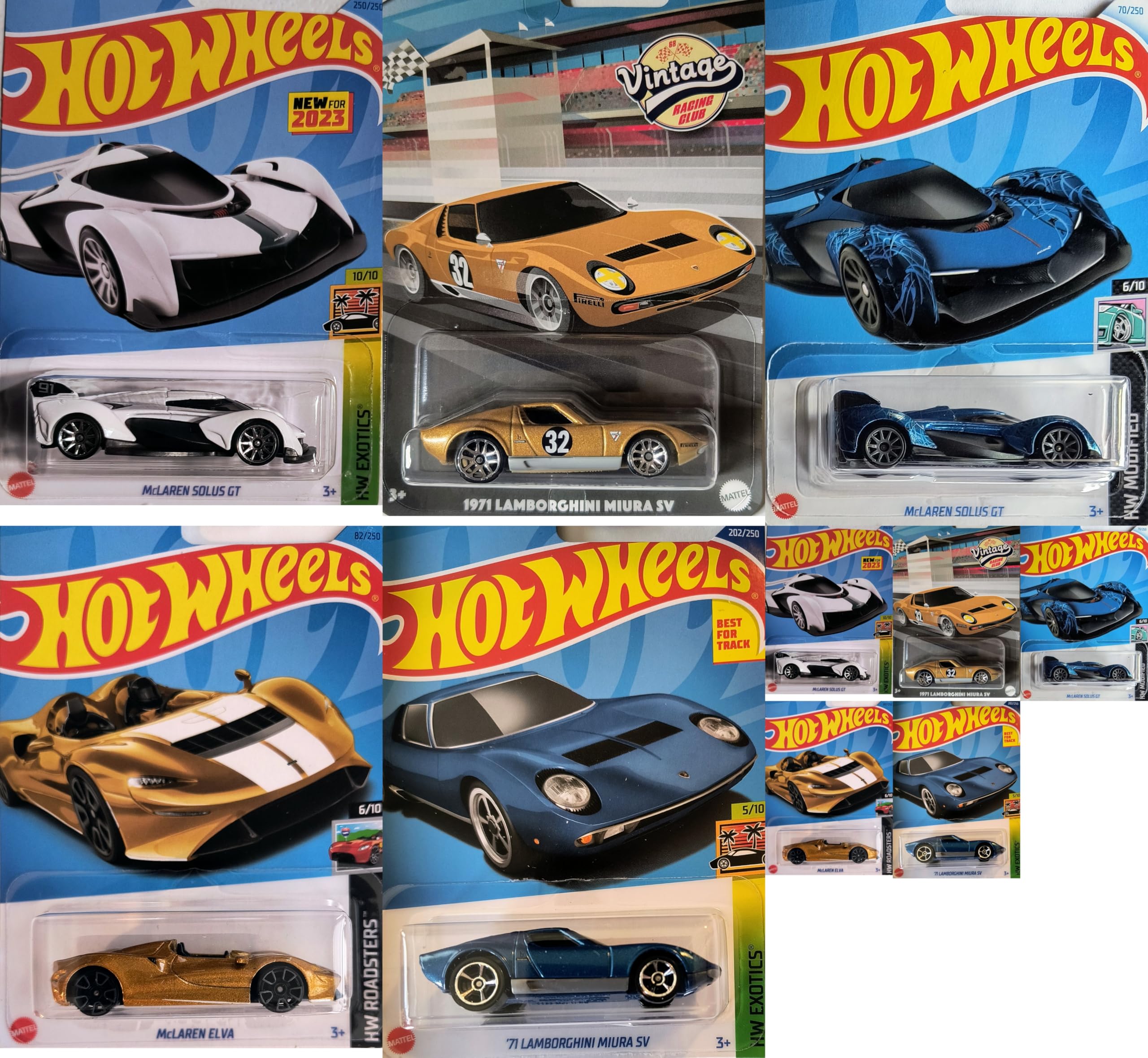 Amazon.com: Hot Wheels Matchbox Lamborghini McLaren 1:64 Scale Die