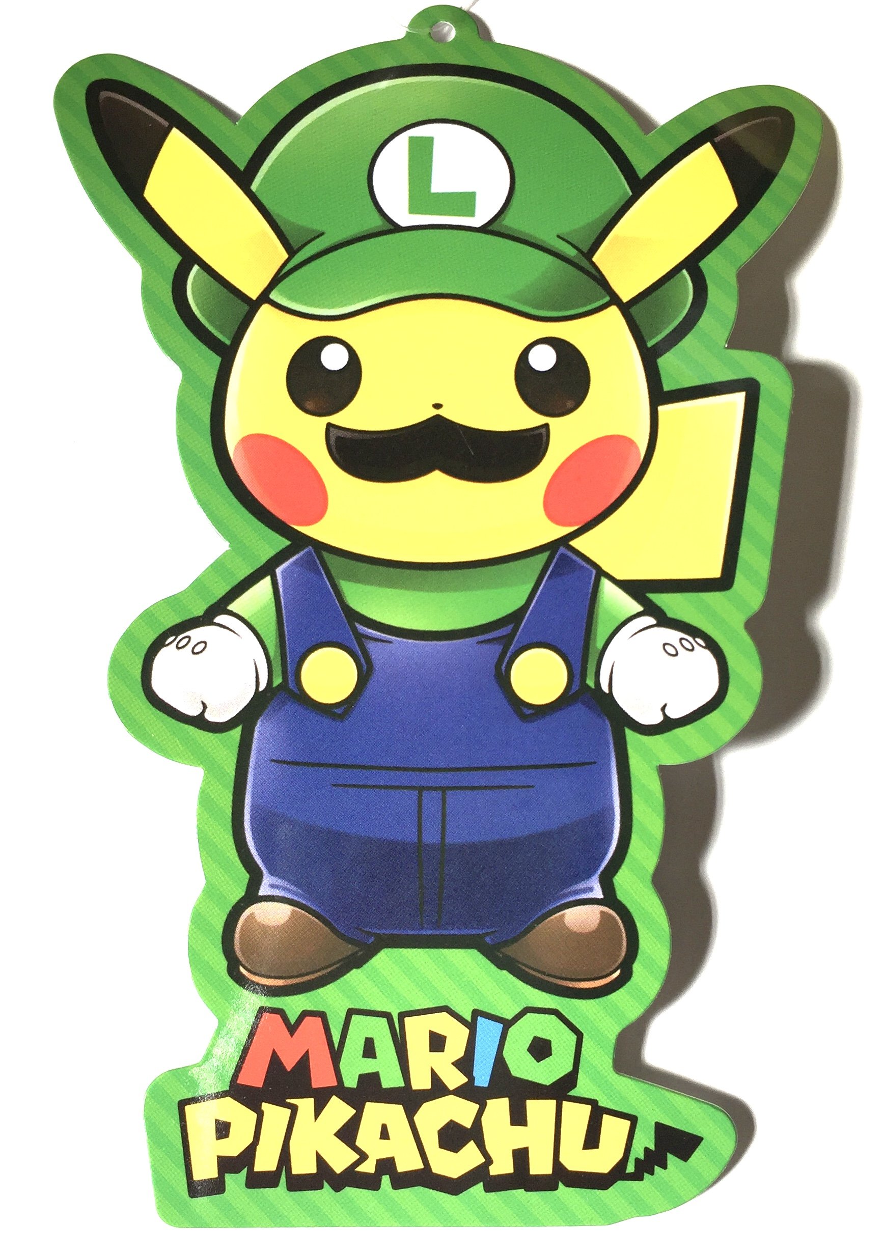 ポケモンセンター限定】 MARIO PIKACHU ルイージの格好 ピカチュウ