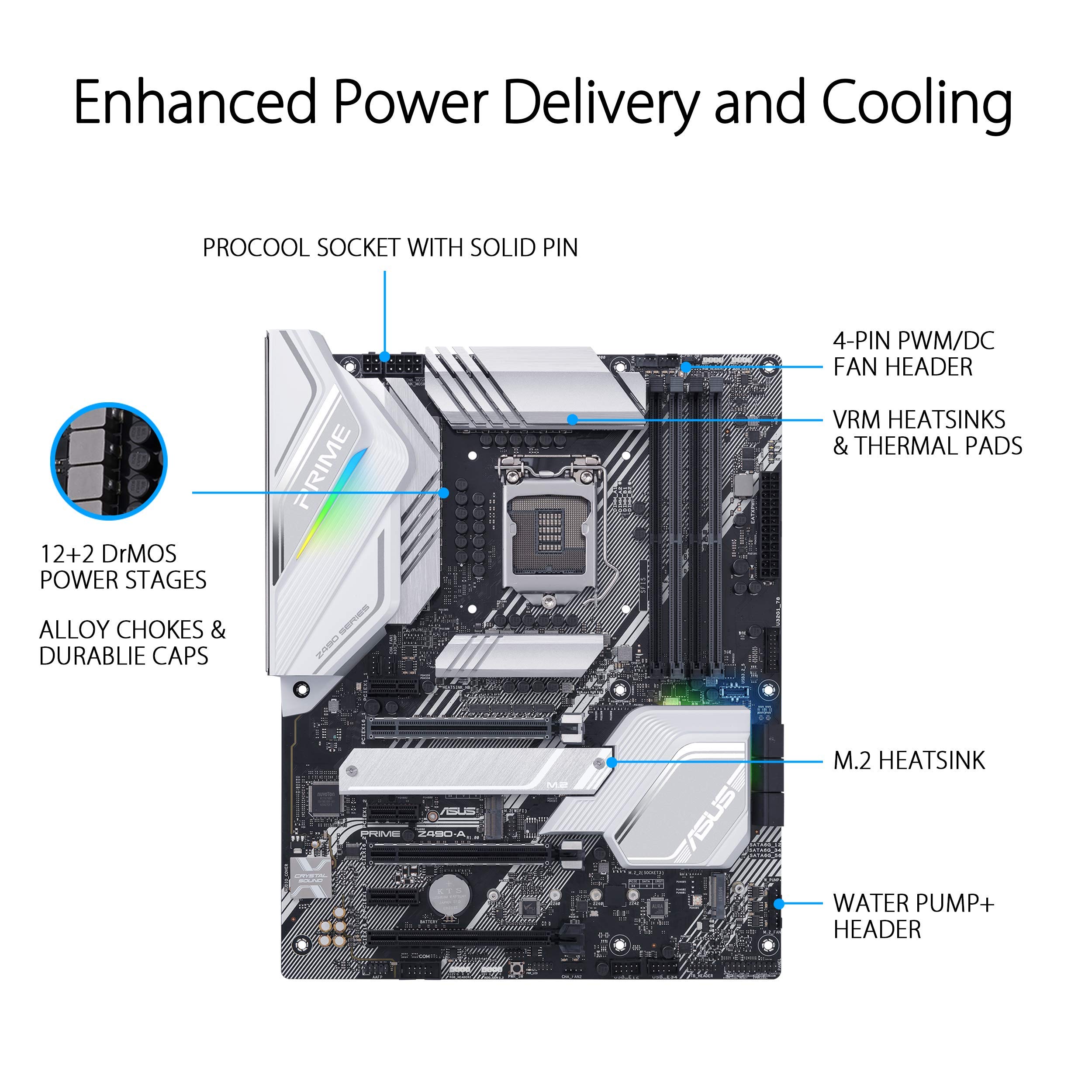 Amazon | ASUS Prime Z490-A LGA 1200 (Intel® 第10世代) ATX
