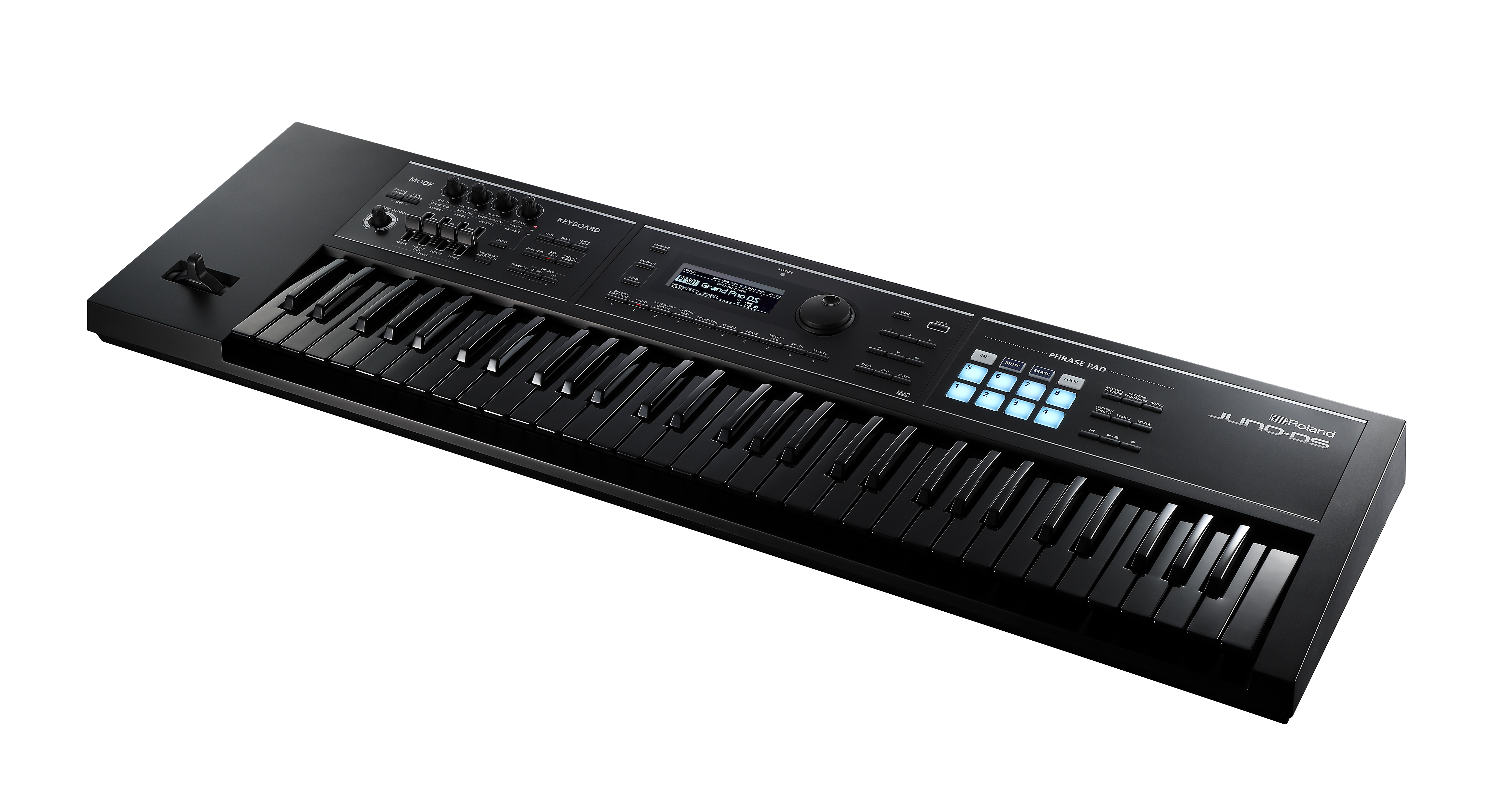Roland】人気シンセJUNO-DS61・FA-06のオールブラックを数量限定で発売