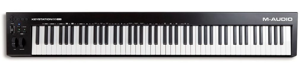 M-Audio：Keystationシリーズ、最新USB MIDIキーボードコントローラー