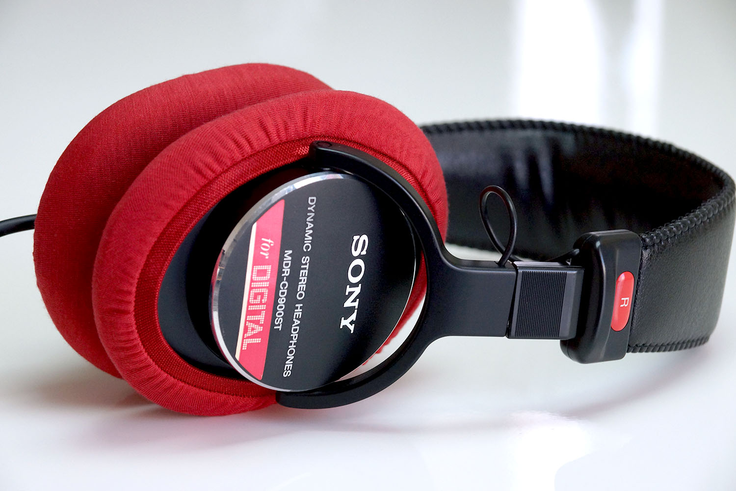 SONY MDR-CD900STのイヤーパッドを修理する場合：スーパーストレッチ