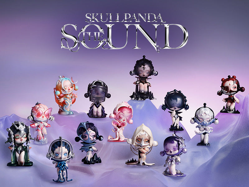 Skullpanda The Sound Series figures by POP MART - Mindzai Toy Shop