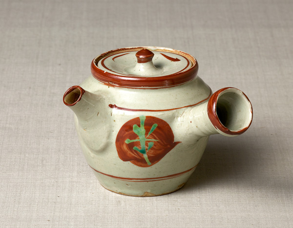 ♢民藝 ぐい呑み 益子焼 濱田庄司 柿釉 酒器 昭和時代初期 古美術 骨董