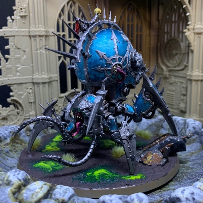 ウォーハンマー40K ヴェノムクローラー 塗装済み・完成品 即プレイ可