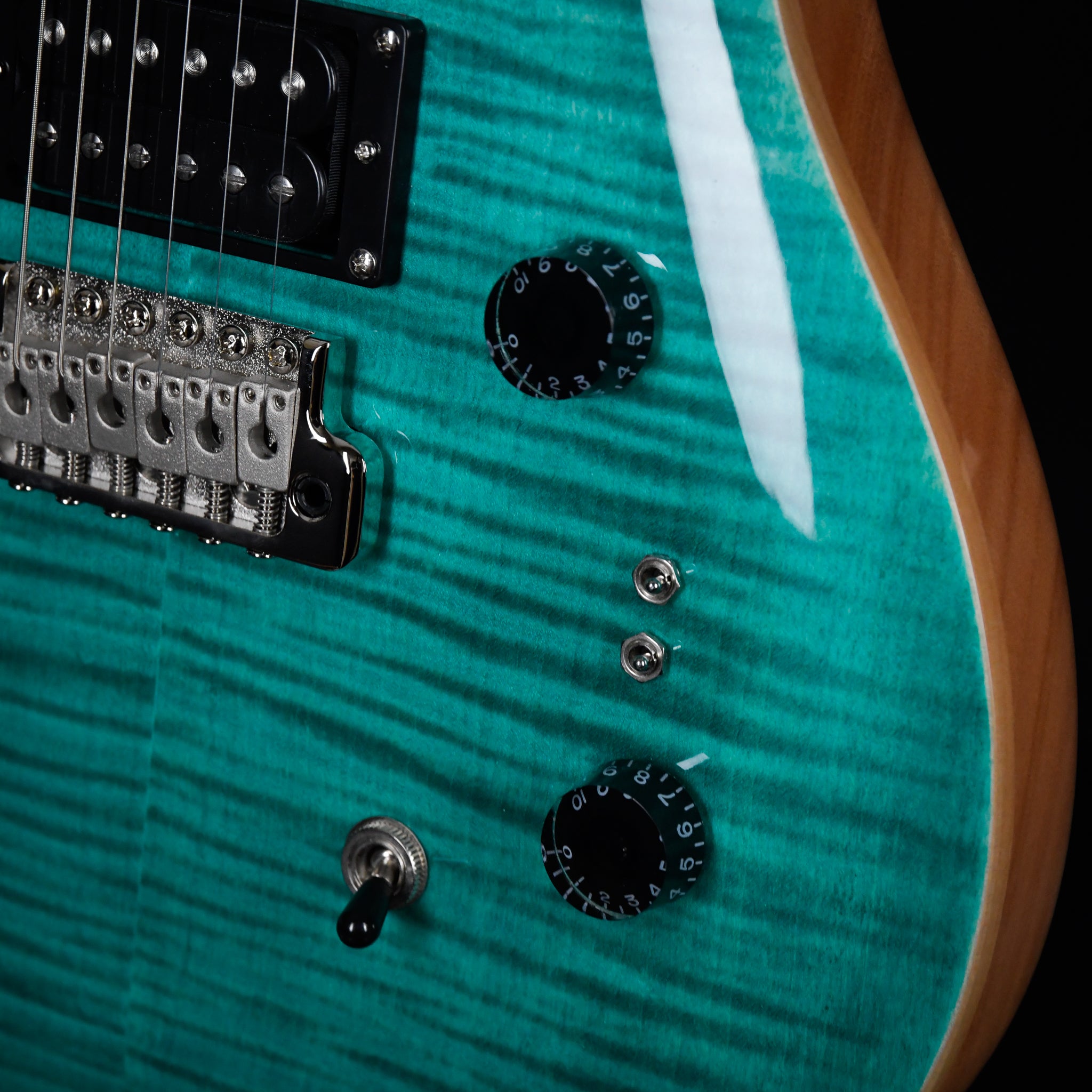 PRS SE custom 24-08 turquoise 純正ケース付き PRS SE custom 24-08