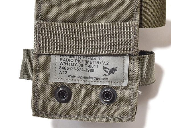実物未使用 Eagle MBITRポーチ ラジオポーチ DIG2 AOR1 一点物] Eagle