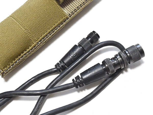 米軍実物 TCI MAST アンテナ リロケーション ポーチ ホルダー コヨーテ