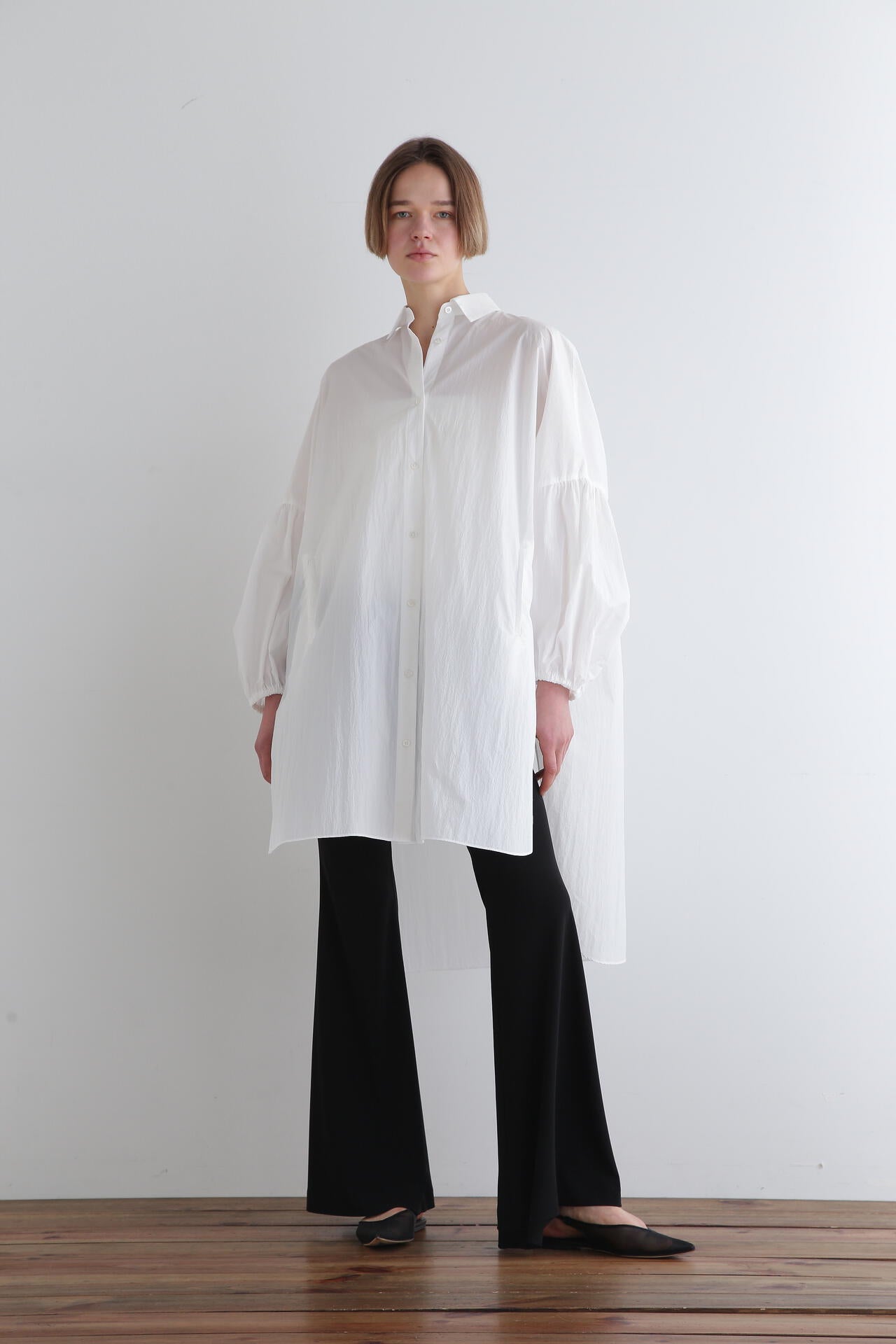 ミリタリープルーフオーバーサイズブラウス | LE PHIL（ル フィル