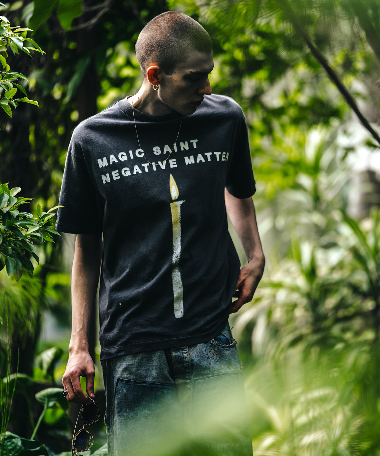 SAINT Michael × 黒夢 Tシャツ セイントマイケル 正規品 XL 値下げ