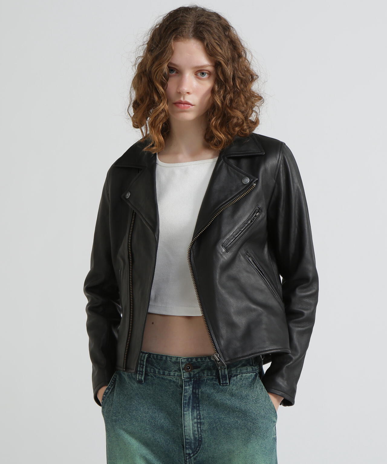 WEB&DEPOT限定】シープ ダブルライダース/ SHEEP DOUBLE RIDERS