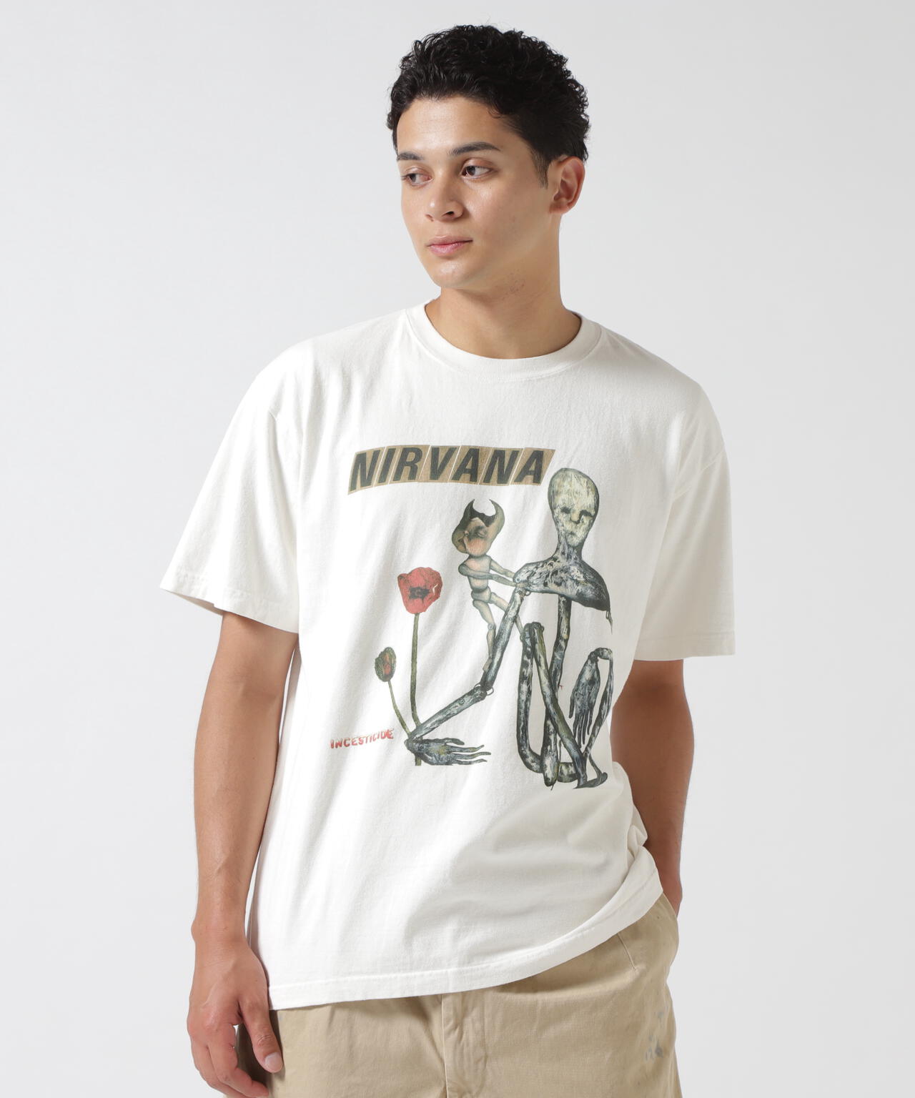 NIRVANA/ニルヴァーナ/INCESTICIDE S/S TEE/コラボTシャツ | MANASTASH