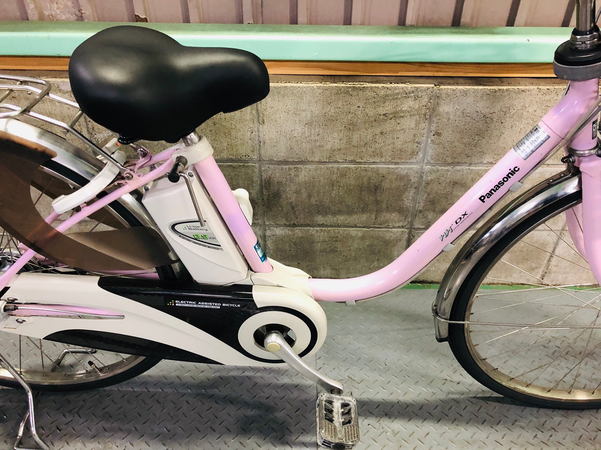 電動自転車 Panasonic Lithium vivi DX ピンク 83 パナソニック 電動