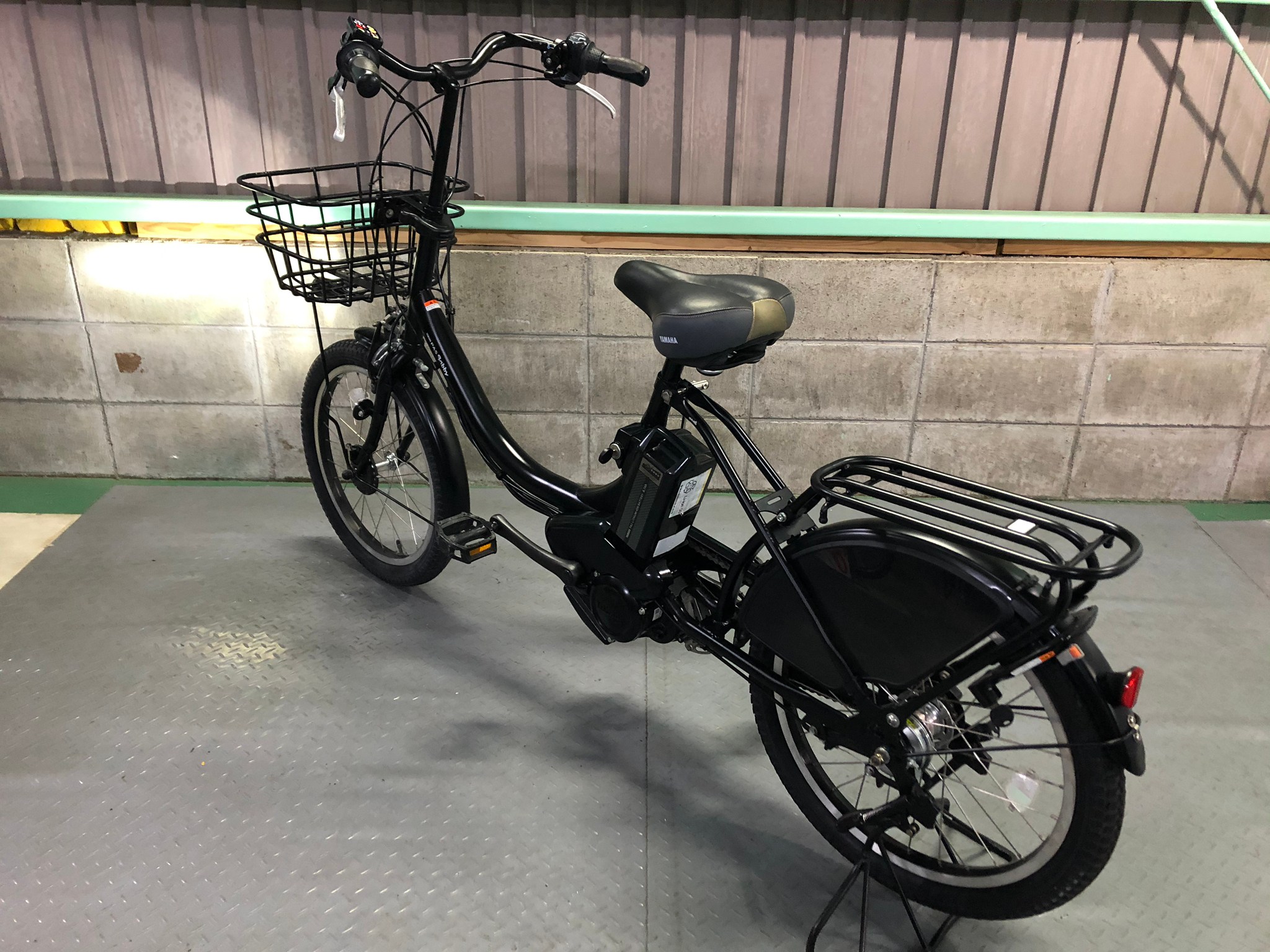 大容量12.3Ah！✨ 電動自転車 YAMAHA PAS Babby ブラック 大容量12.3Ah