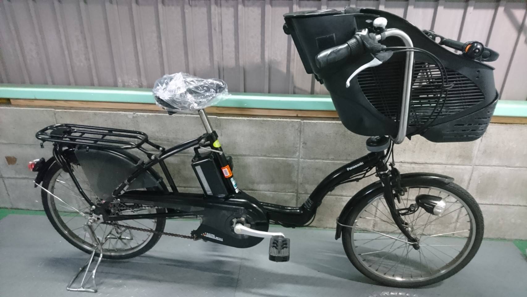 85】電動自転車Panasonic Gyutto ブラック 20インチ 85】電動自転車