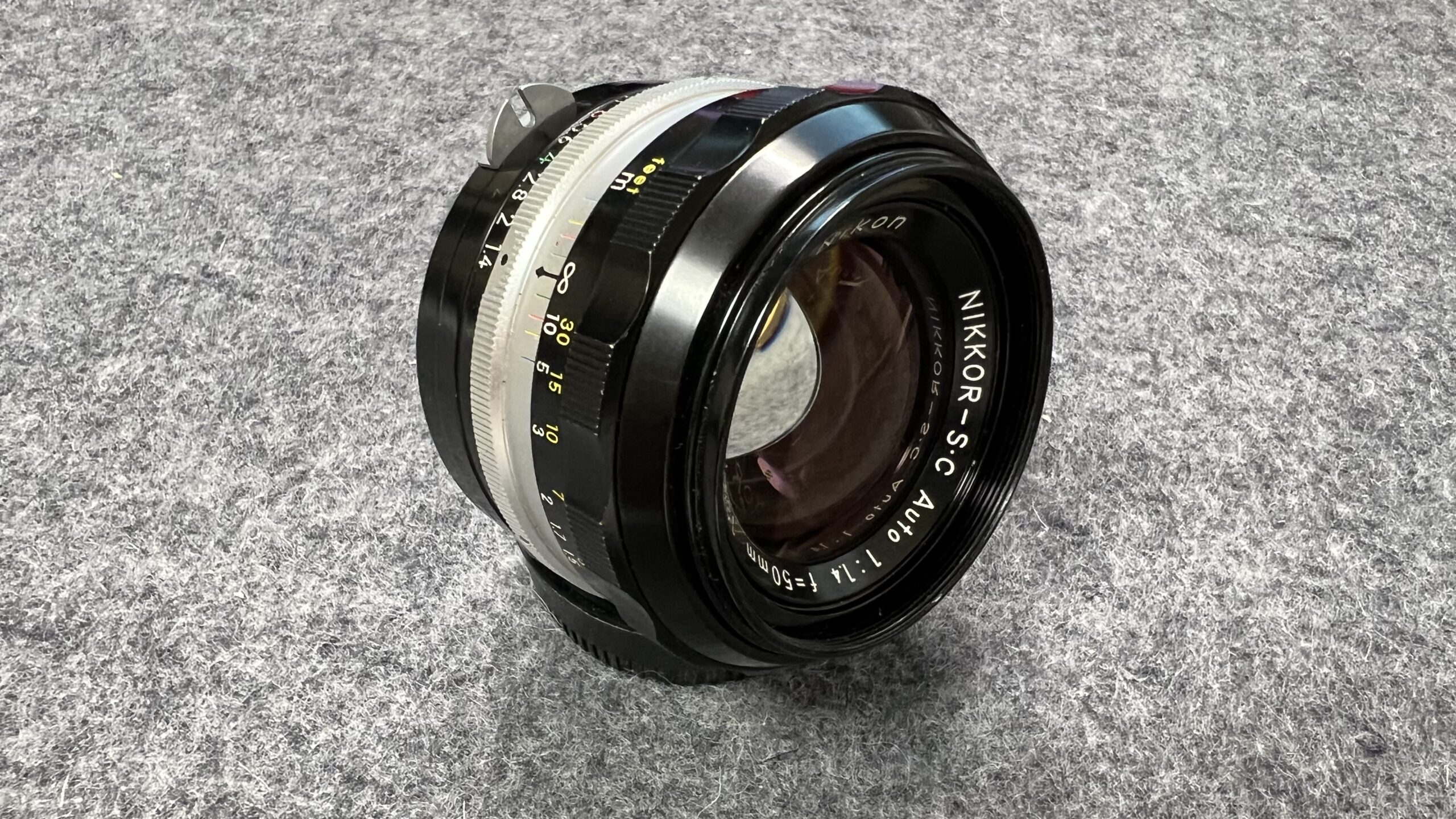 NIKKOR-SC Auto 50mm F1.4 非Ai オールドレンズ 美品 Nikon NIKKOR-S・C