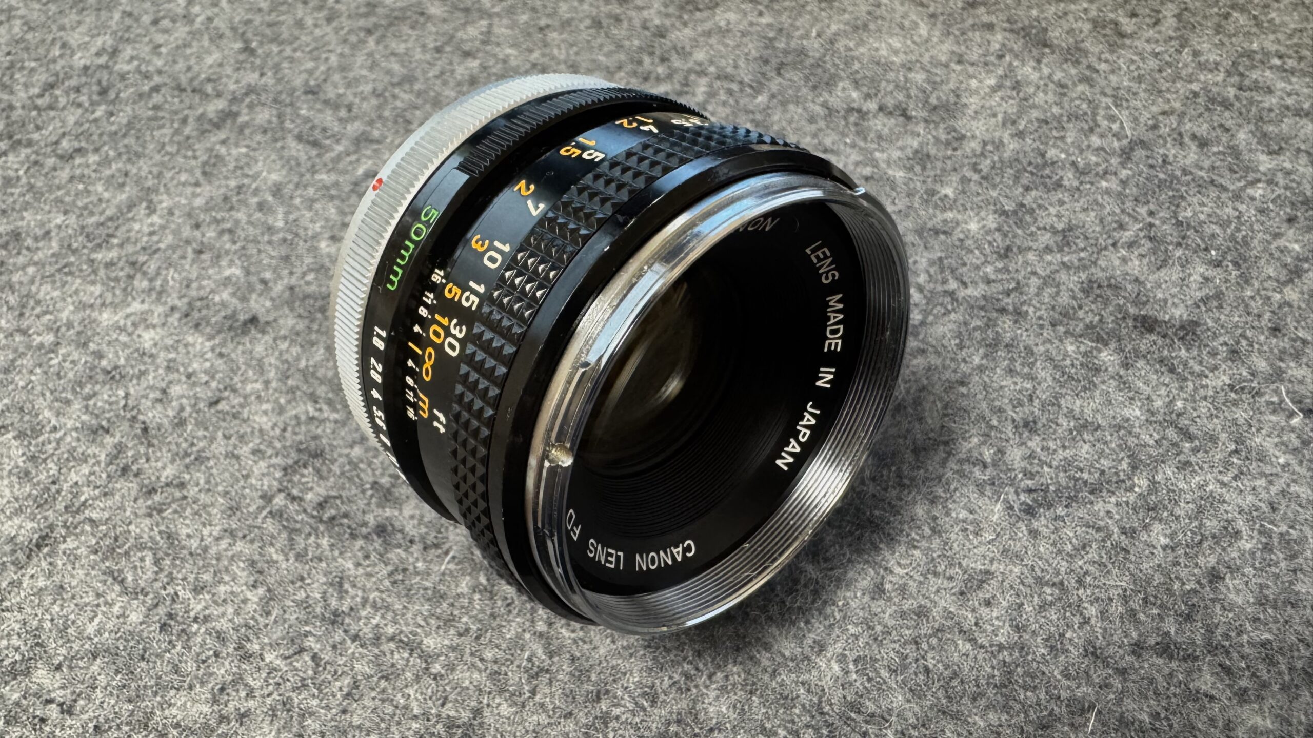 レンズ(単焦点) Canon FD 50mm F1.8 S.C +FD 28mm F3.5 S.C レンズ(単